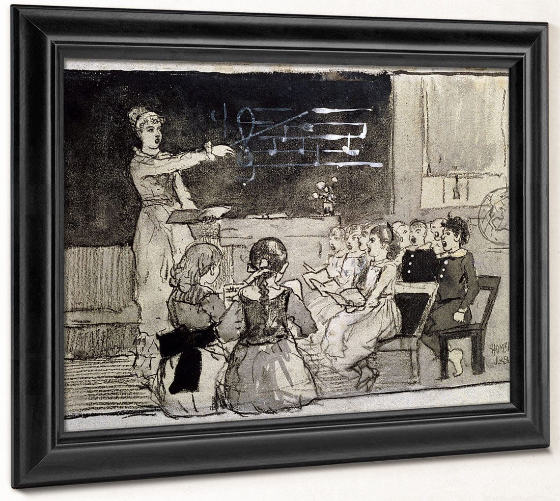 The Music Lesson By Winslow Homer - Image 8
