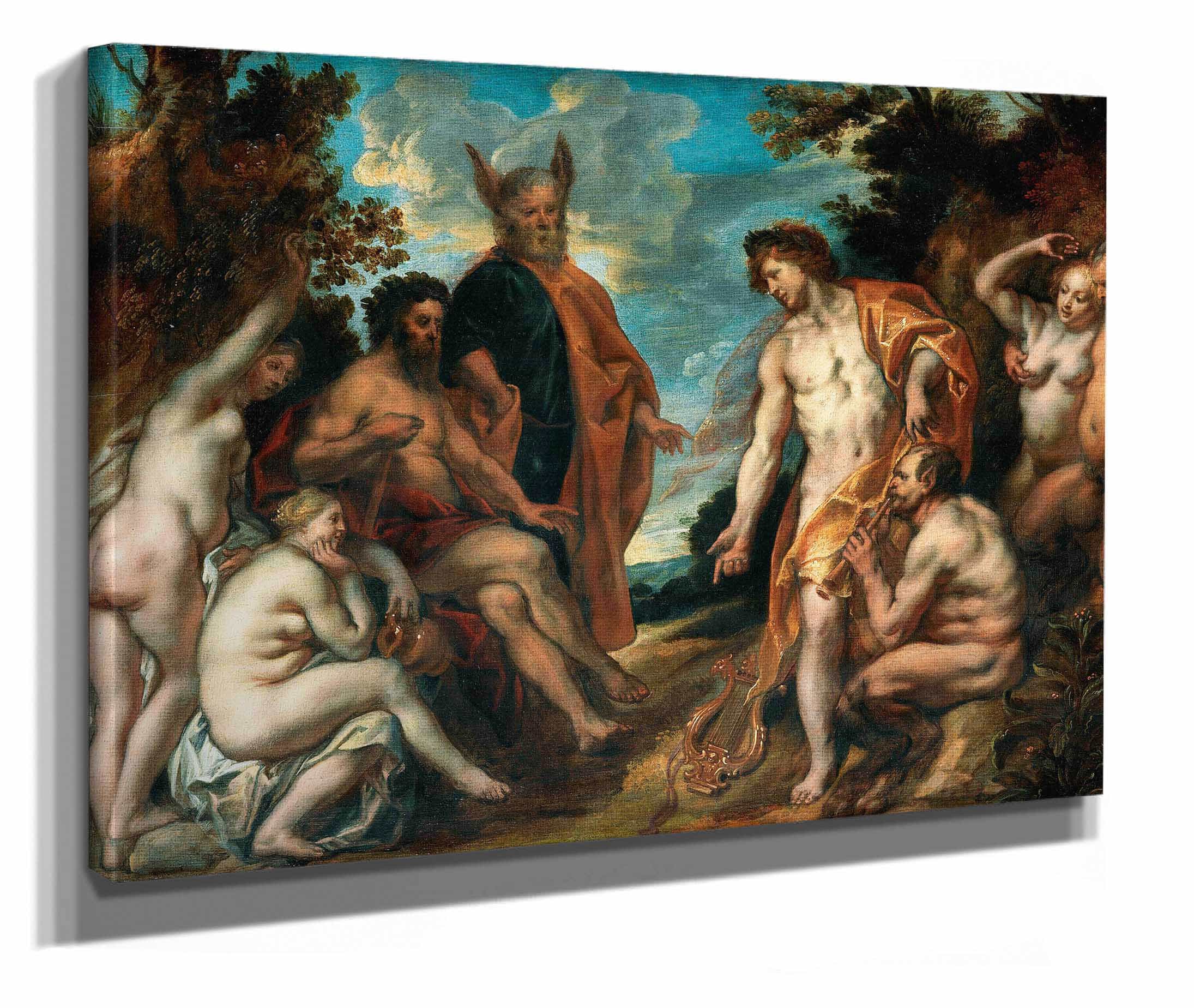 The Musical Contest Between Apollo And Pan by Jacob Jordaens - Image 2