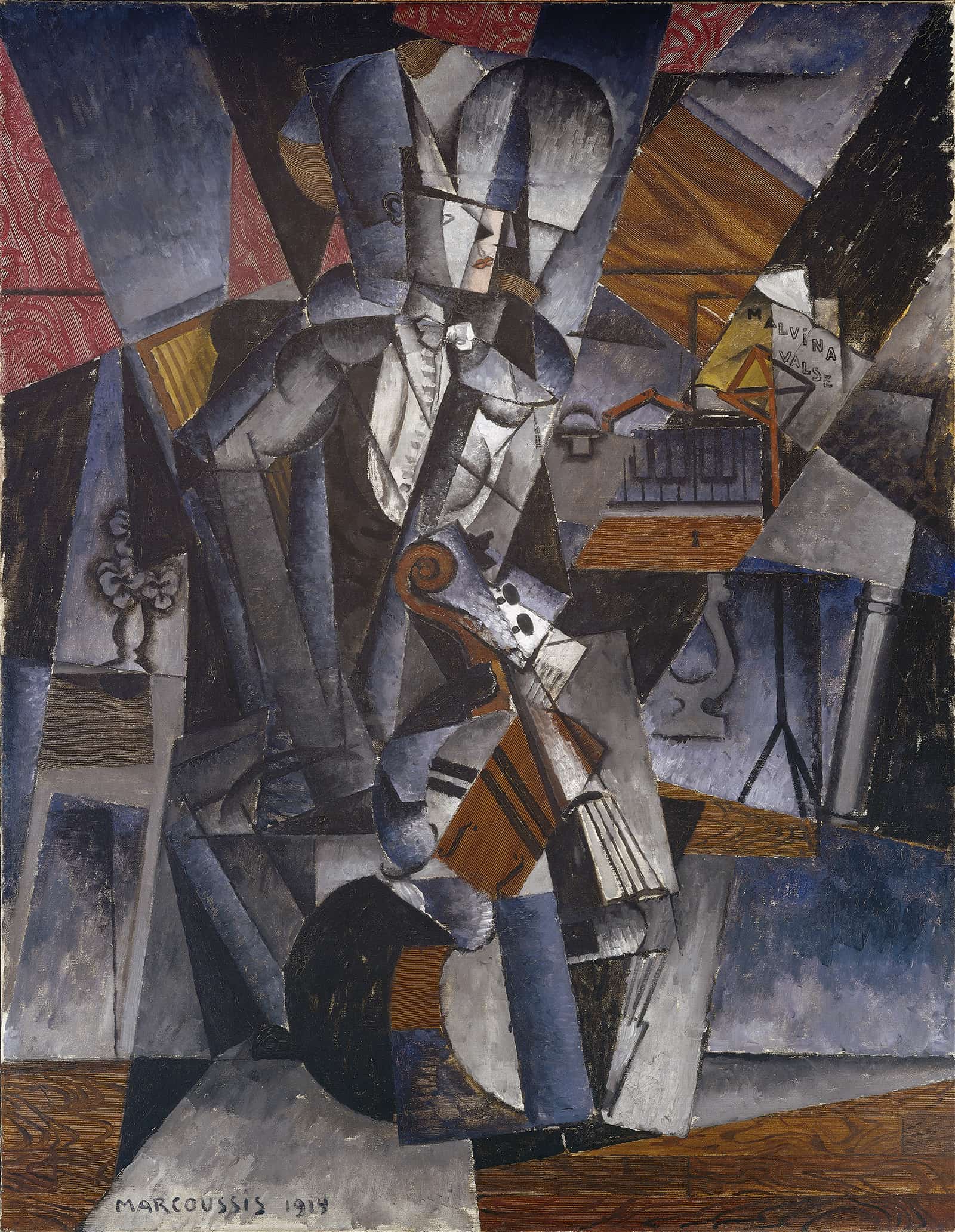 The Musician by Louis Marcoussis
