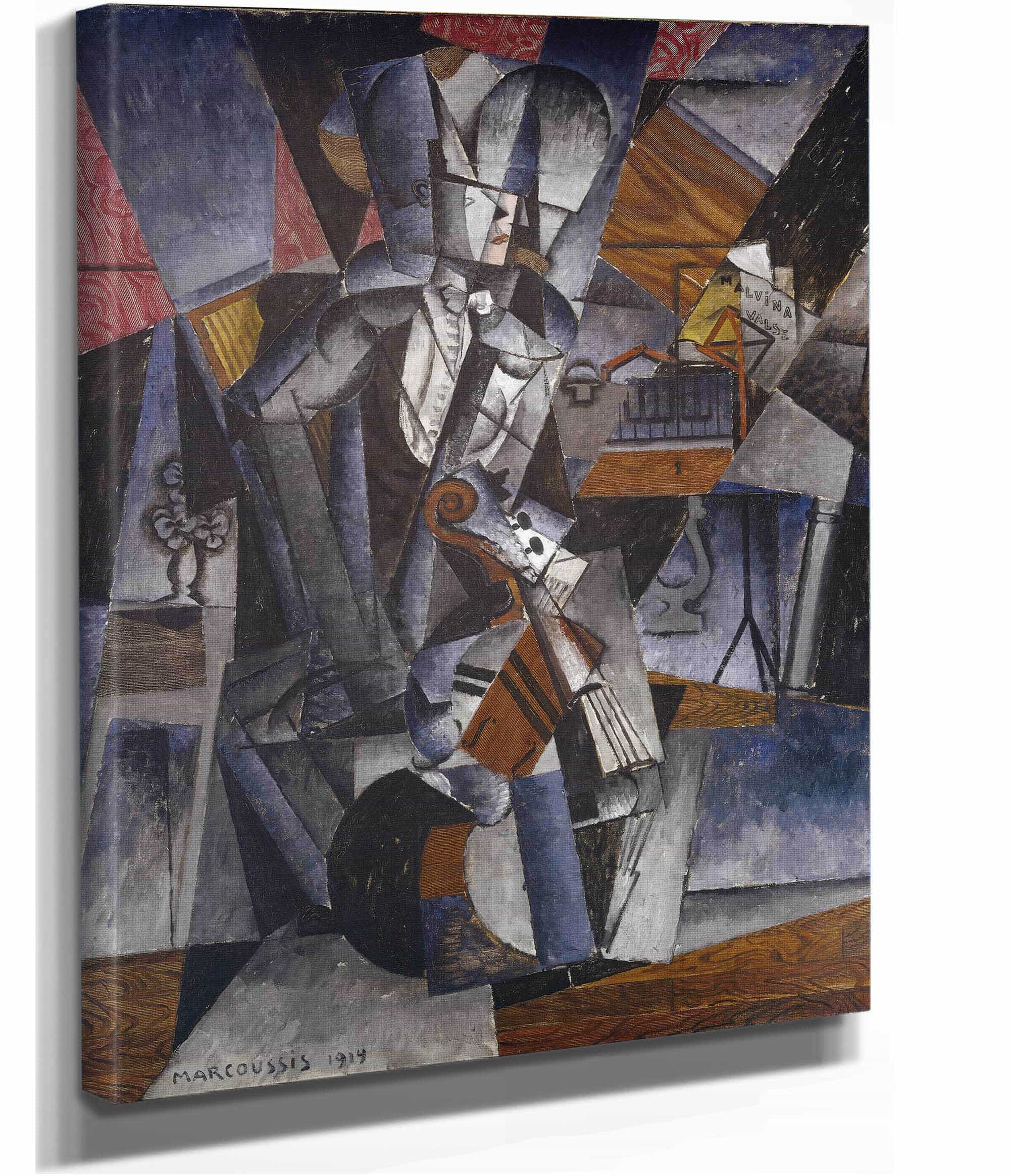 The Musician by Louis Marcoussis - Image 2