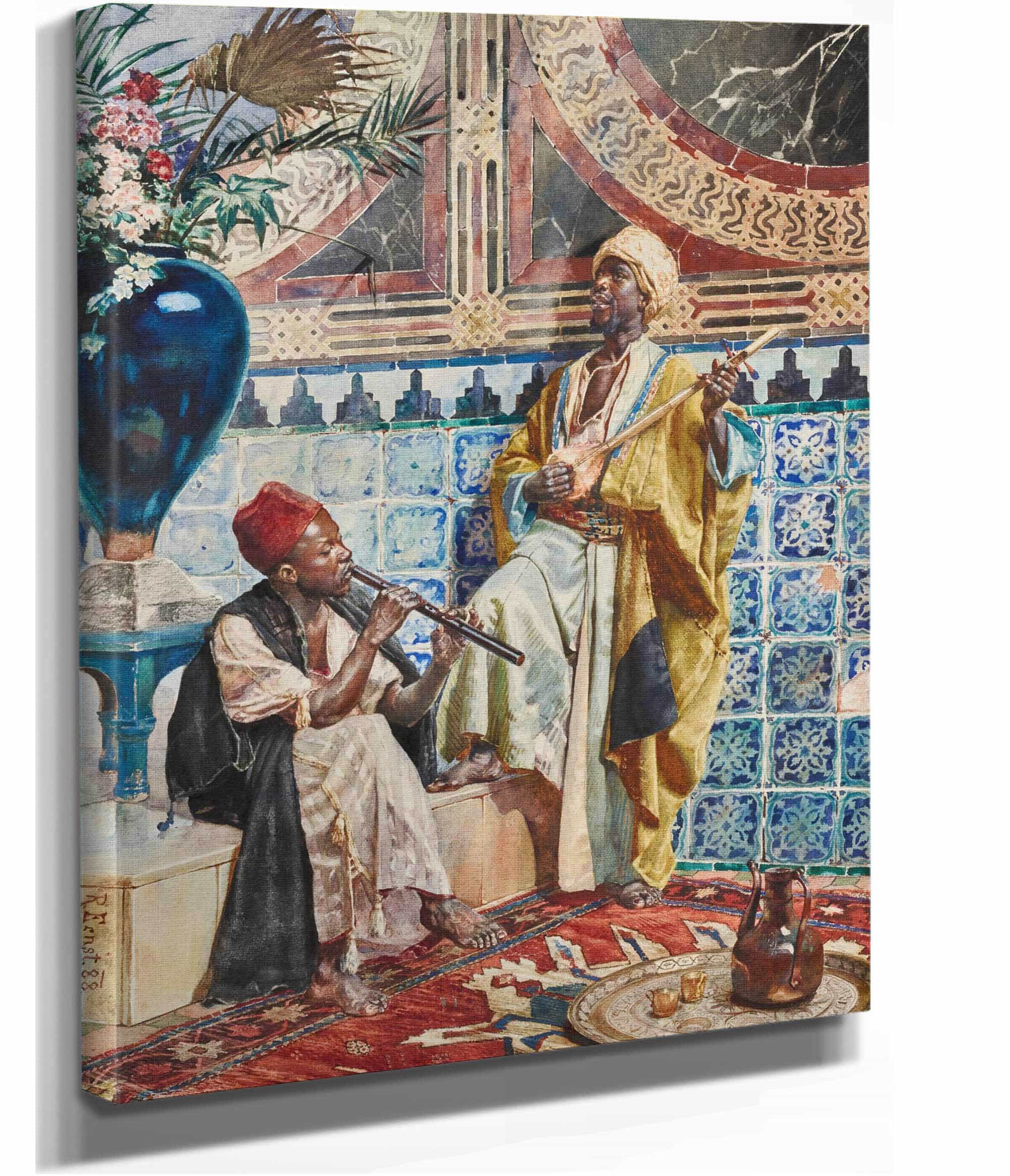 The Musicians by Rudolf Ernst - Image 2