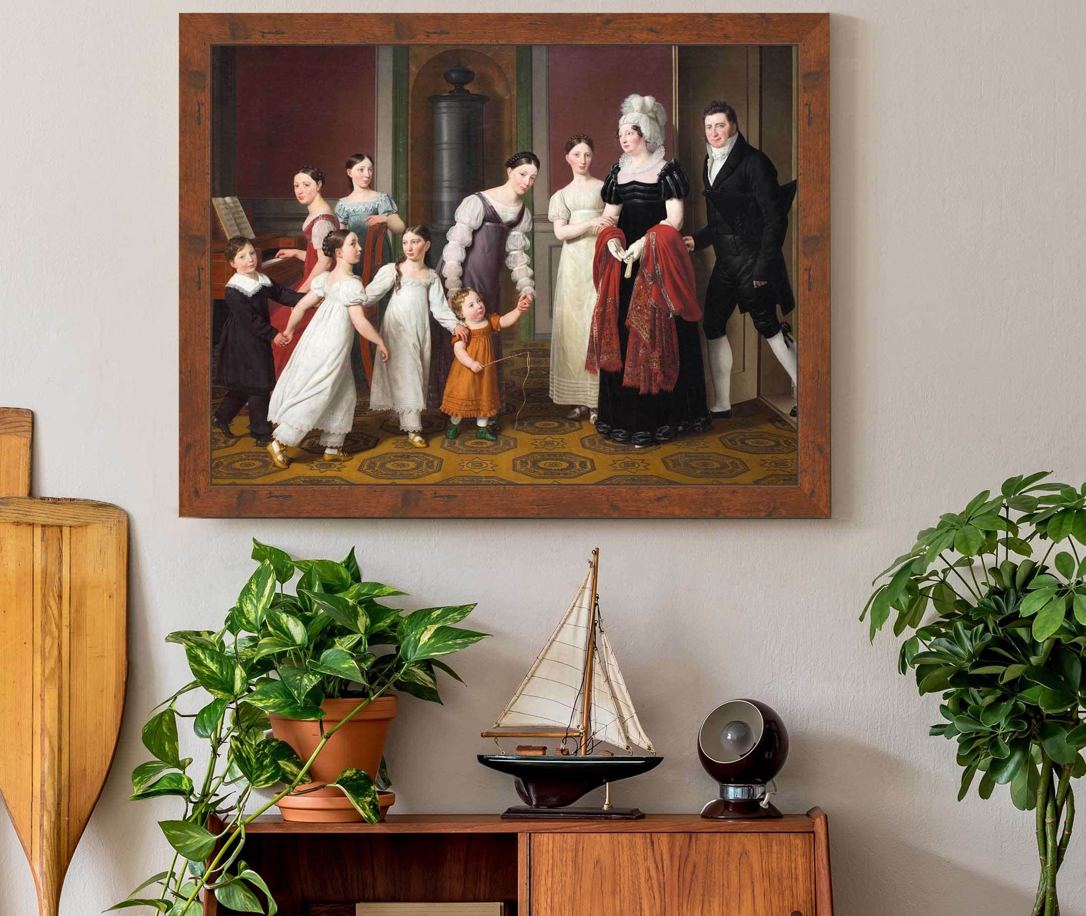 The Nathanson Family by Christoffer Wilhelm Eckersberg - Image 3