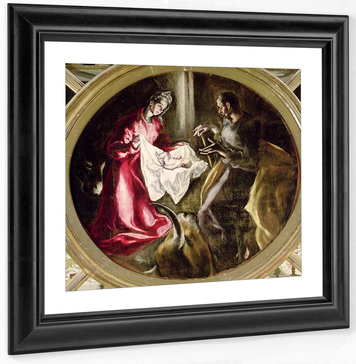 The Nativity 1587 1614 (Oil On Canvas) By El Greco - Image 2