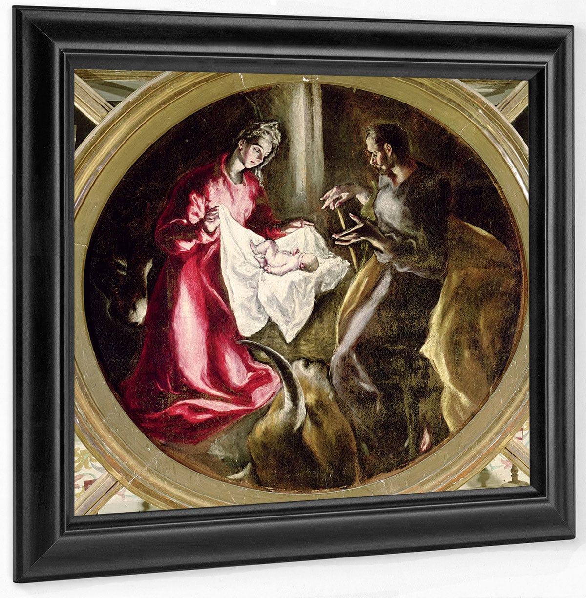 The Nativity 1587 1614 (Oil On Canvas) By El Greco - Image 6