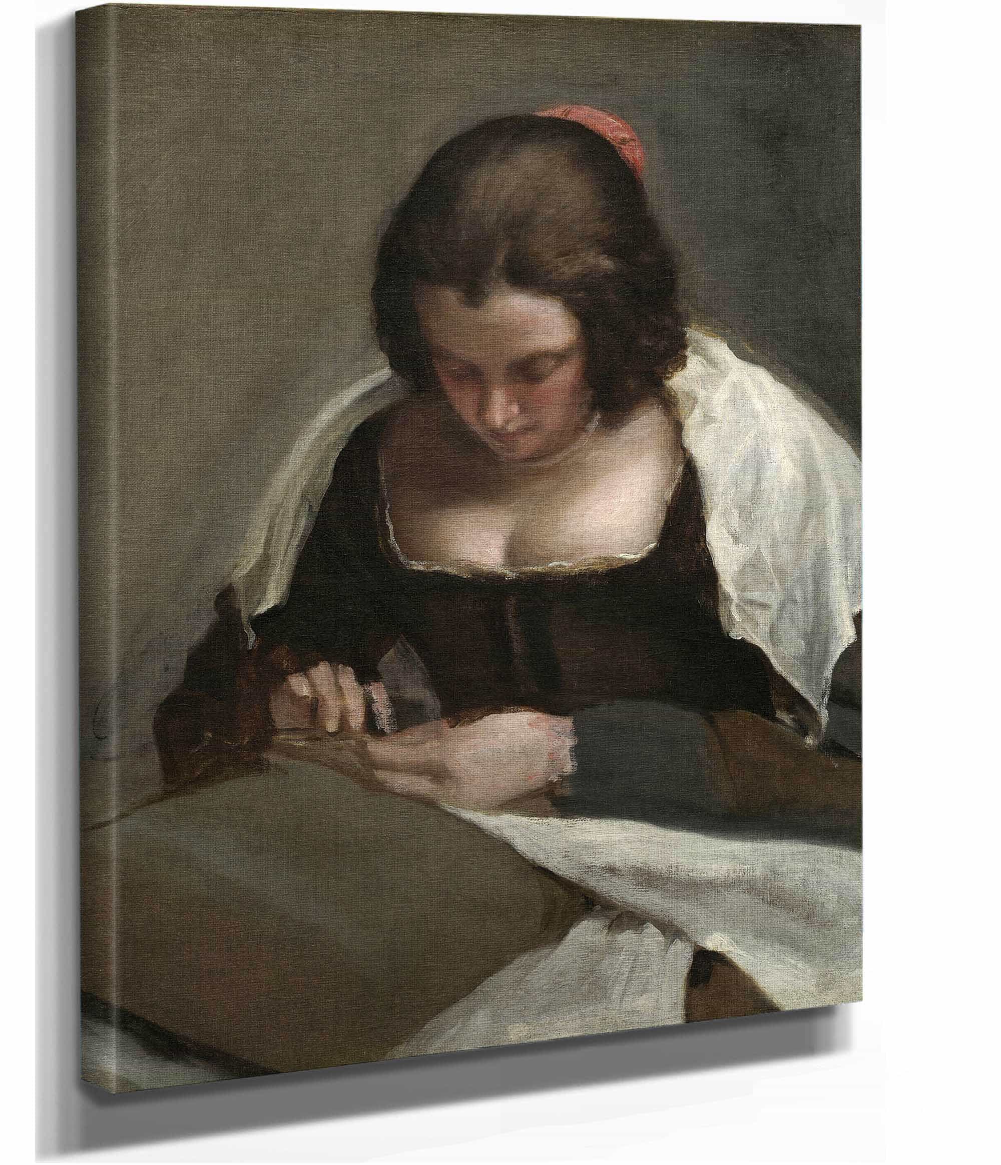 The Needlewoman by Diego Velazquez - Image 2