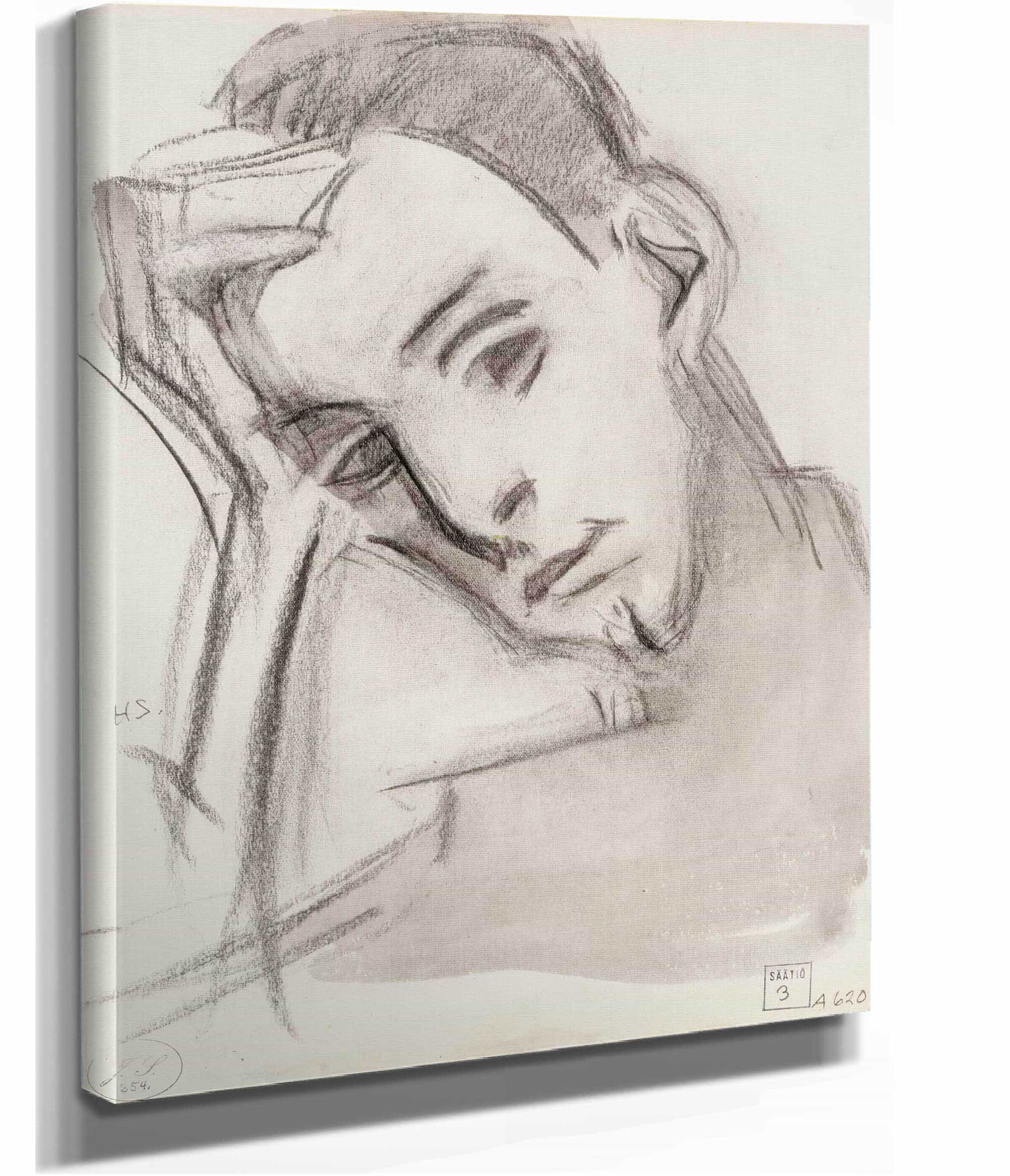 The Nephew by Helene Schjerfbeck - Image 2