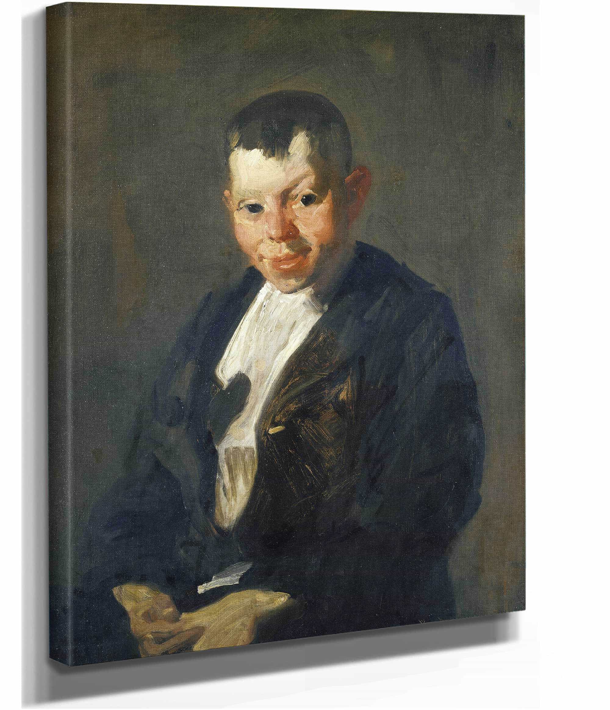 The Newsboy by George Wesley Bellows - Image 2