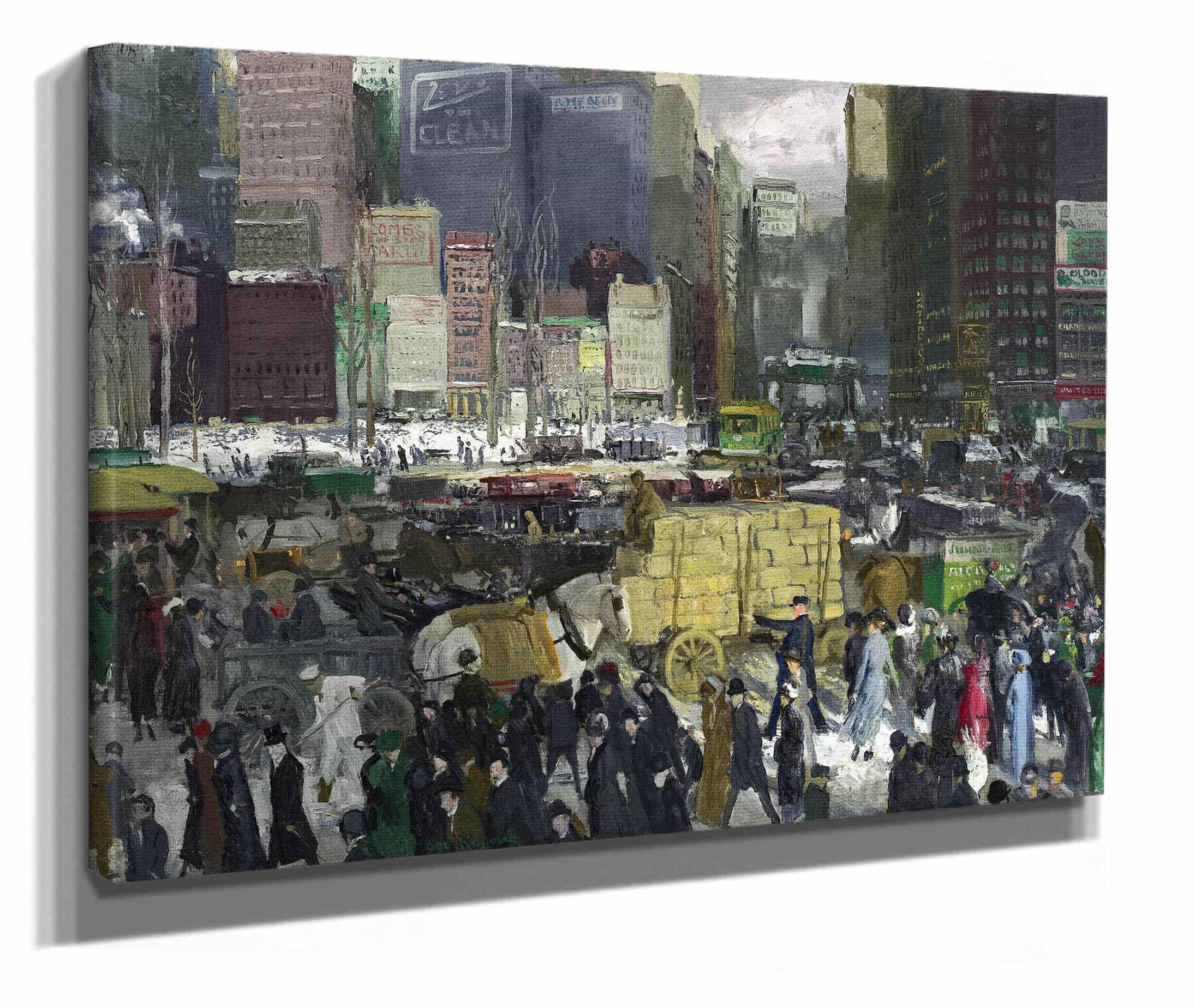 The Newsboy by George Wesley Bellows - Image 5
