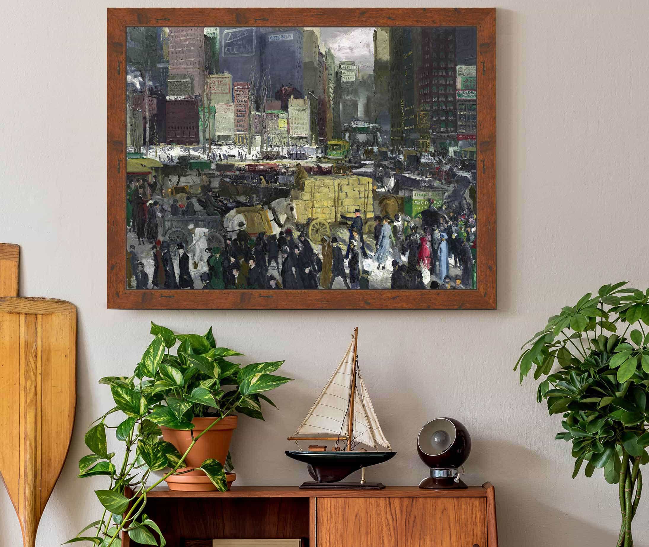 The Newsboy by George Wesley Bellows - Image 7