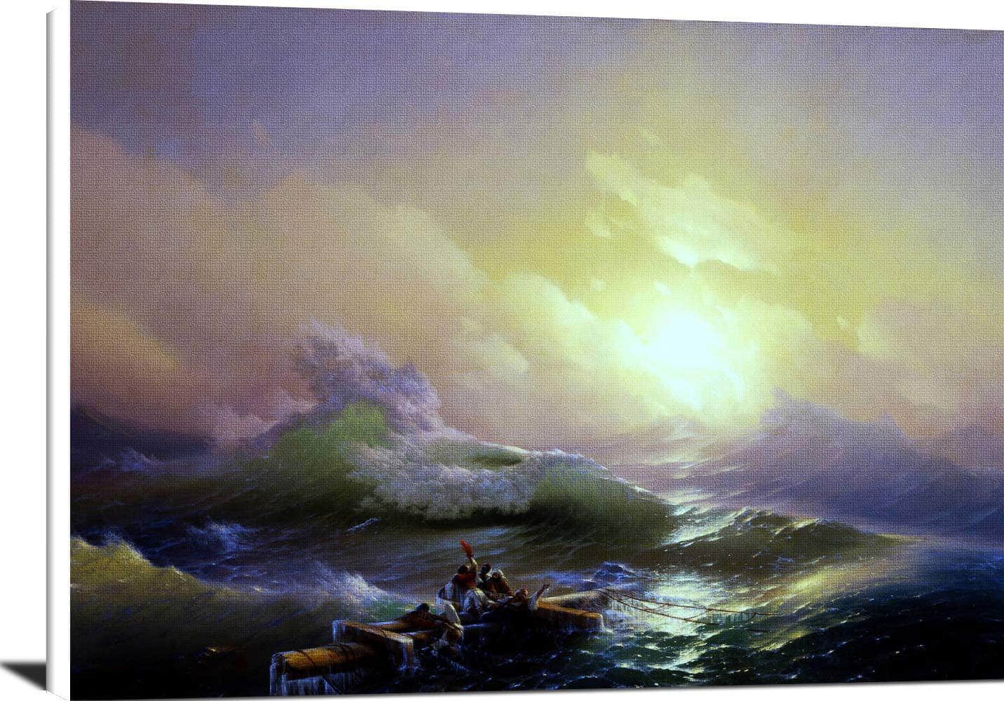 The Ninth Wave Painting Ivan Aivazovsky Canvas Art