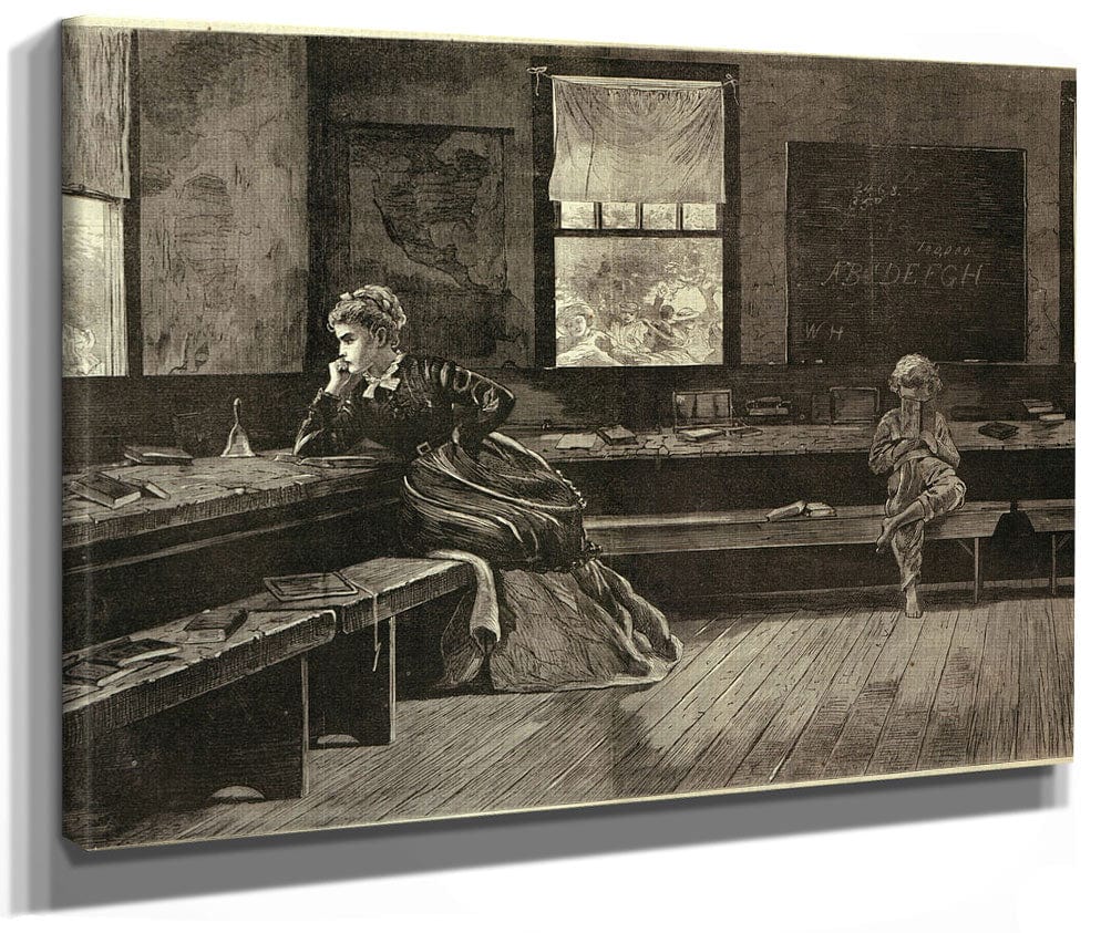 The Noon Recess 1 By Winslow Homer