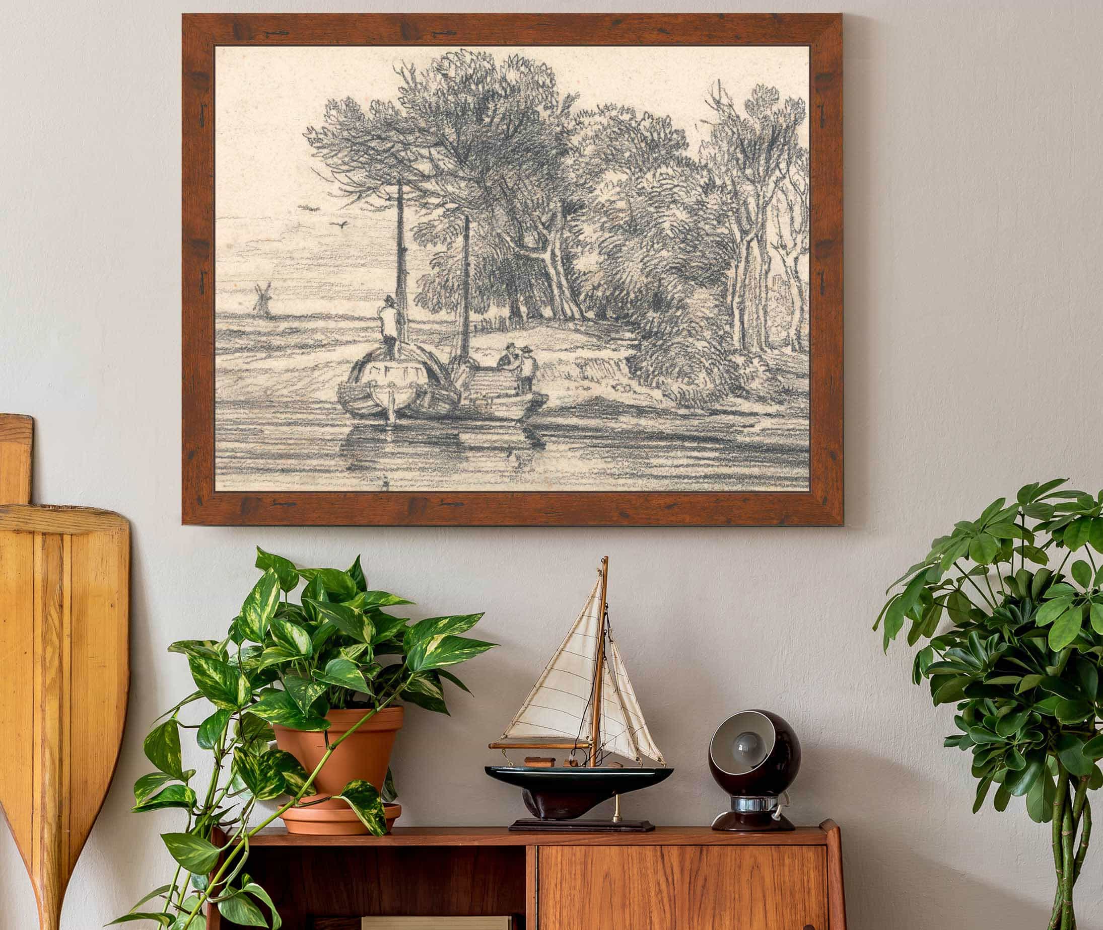 The Norfolk Broads by John Sell Cotman - Image 3