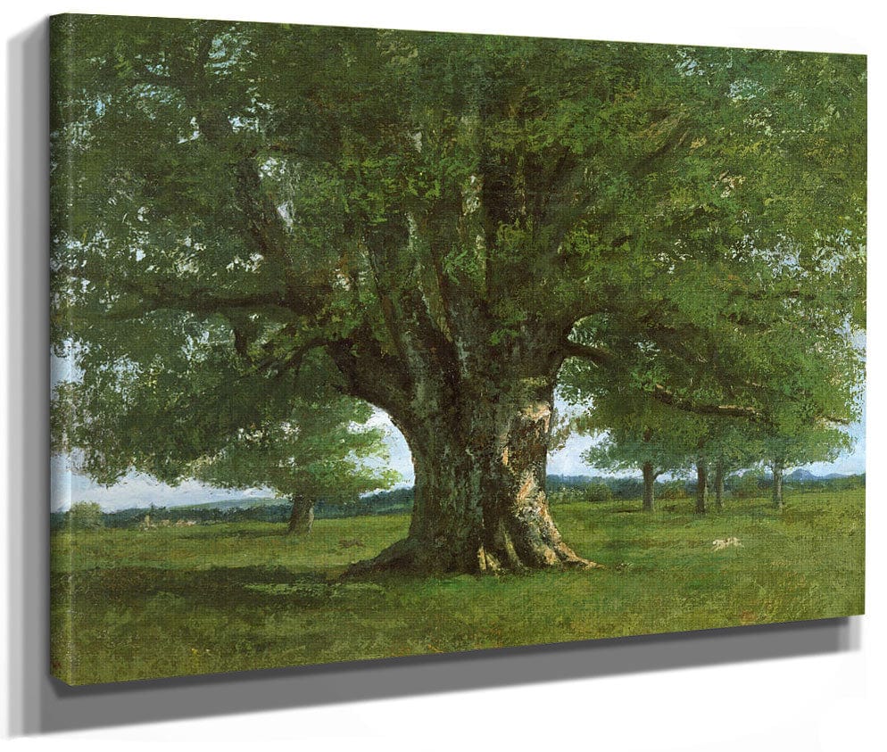 The Oak Of Flagey, Called Vercingetorix By Jean Desire Gustave Courbet