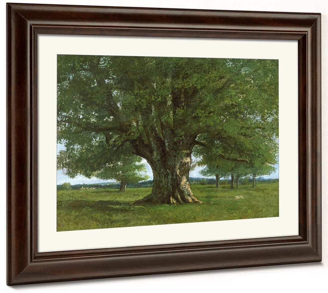 The Oak Of Flagey, Called Vercingetorix By Jean Desire Gustave Courbet - Image 3
