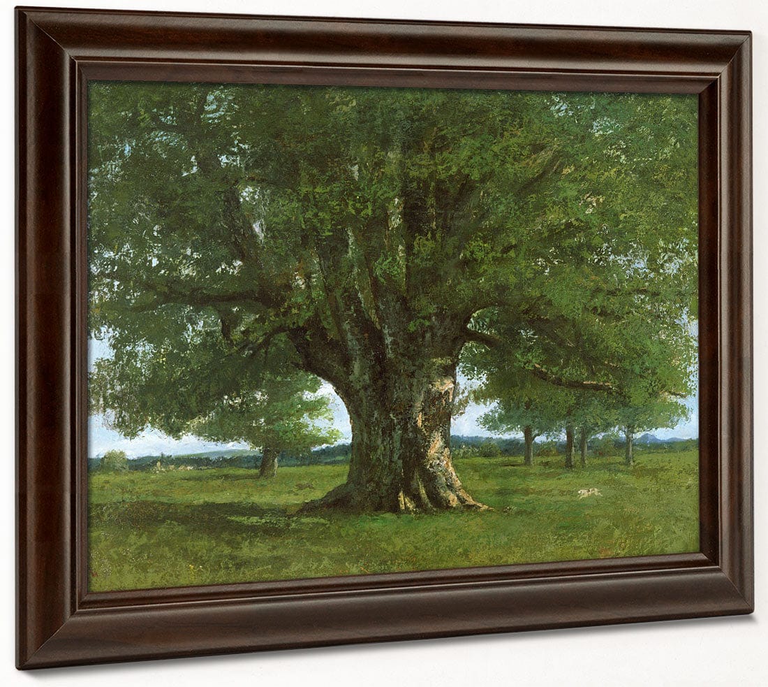 The Oak Of Flagey, Called Vercingetorix By Jean Desire Gustave Courbet - Image 4