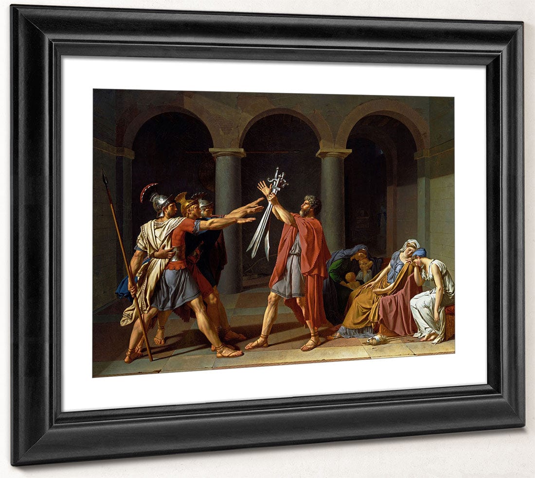 The Oath Of The Horatii By Jacques Louis David - Image 4