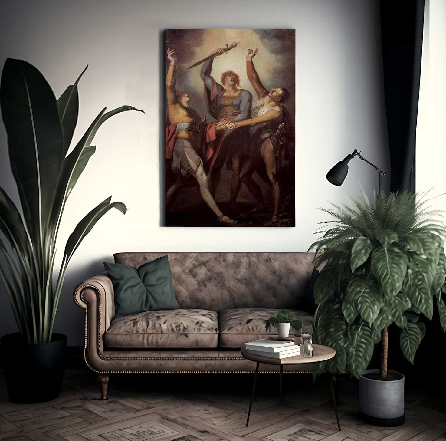 The Oath On The Ruttli By Henry Fuseli - Image 2