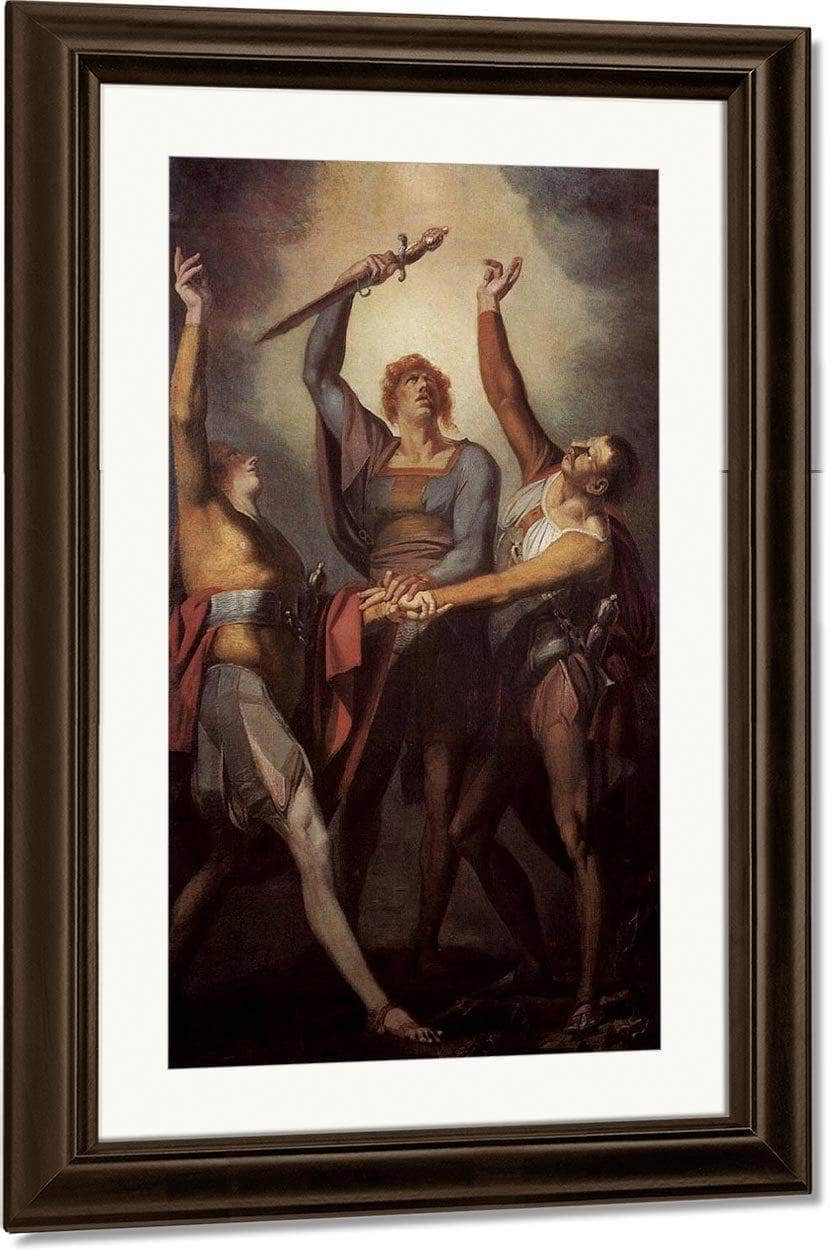 The Oath On The Ruttli By Henry Fuseli - Image 3