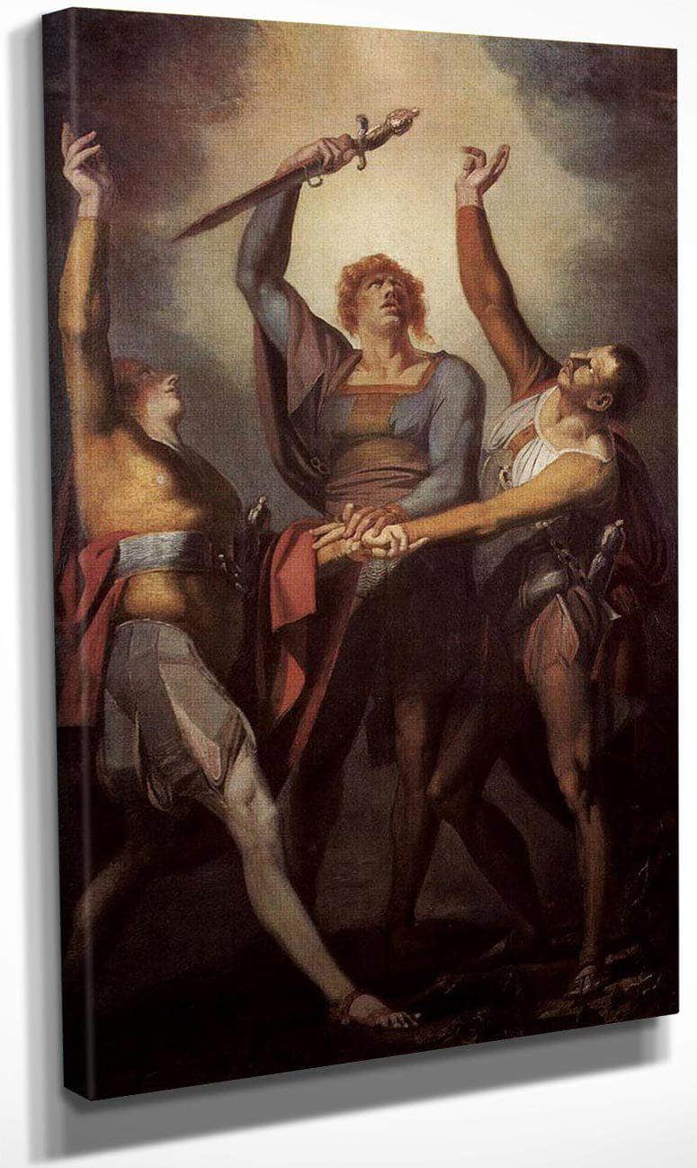 The Oath On The Ruttli By Henry Fuseli - Image 4