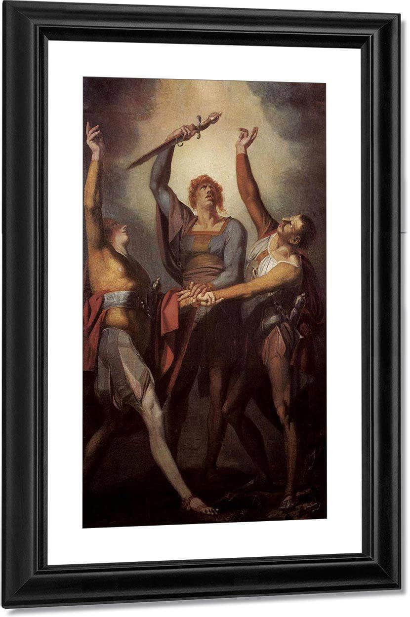 The Oath On The Ruttli By Henry Fuseli - Image 5