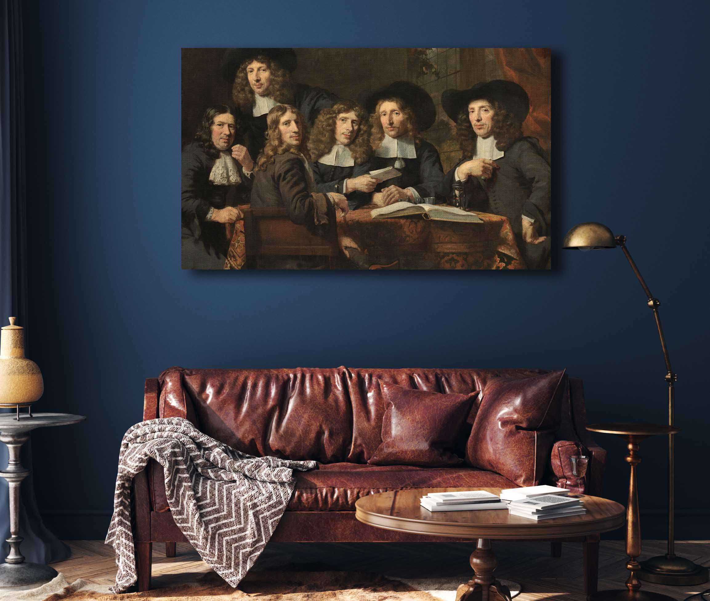 The Officers Of The Amsterdam Surgeons Guild by Nicolaes Maes - Image 4