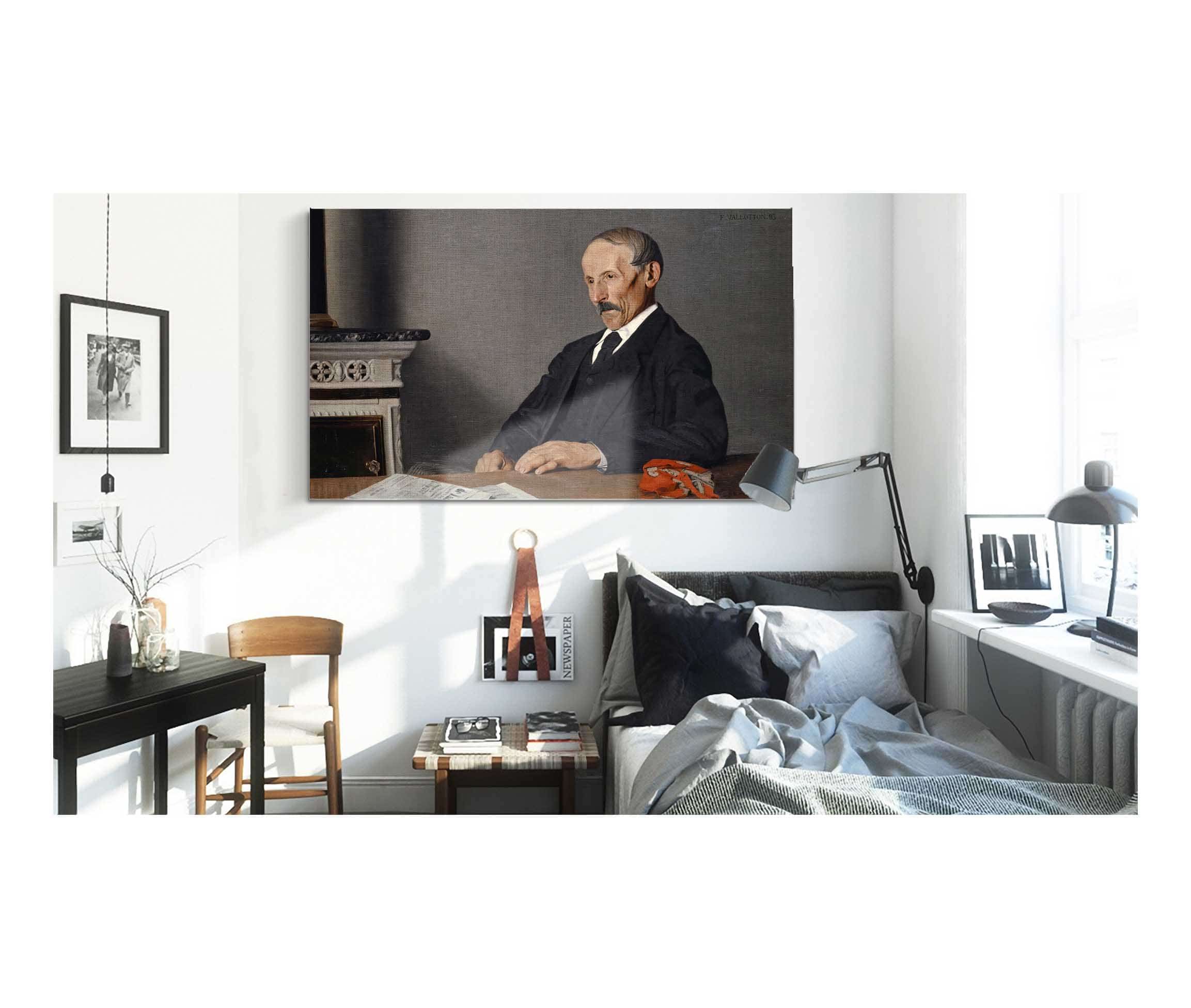 The Old Concierge by Felix Vallotton - Image 3