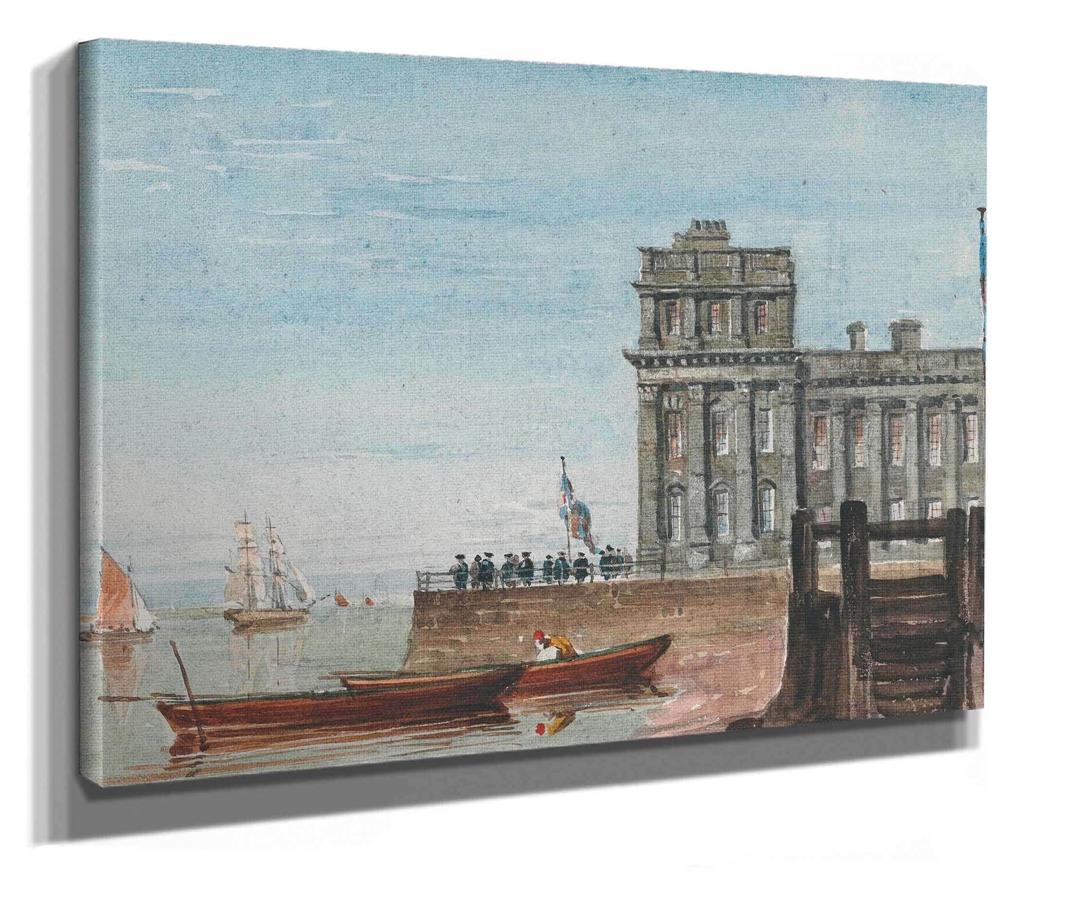 The Old Customs House Greenwich by David Cox - Image 2