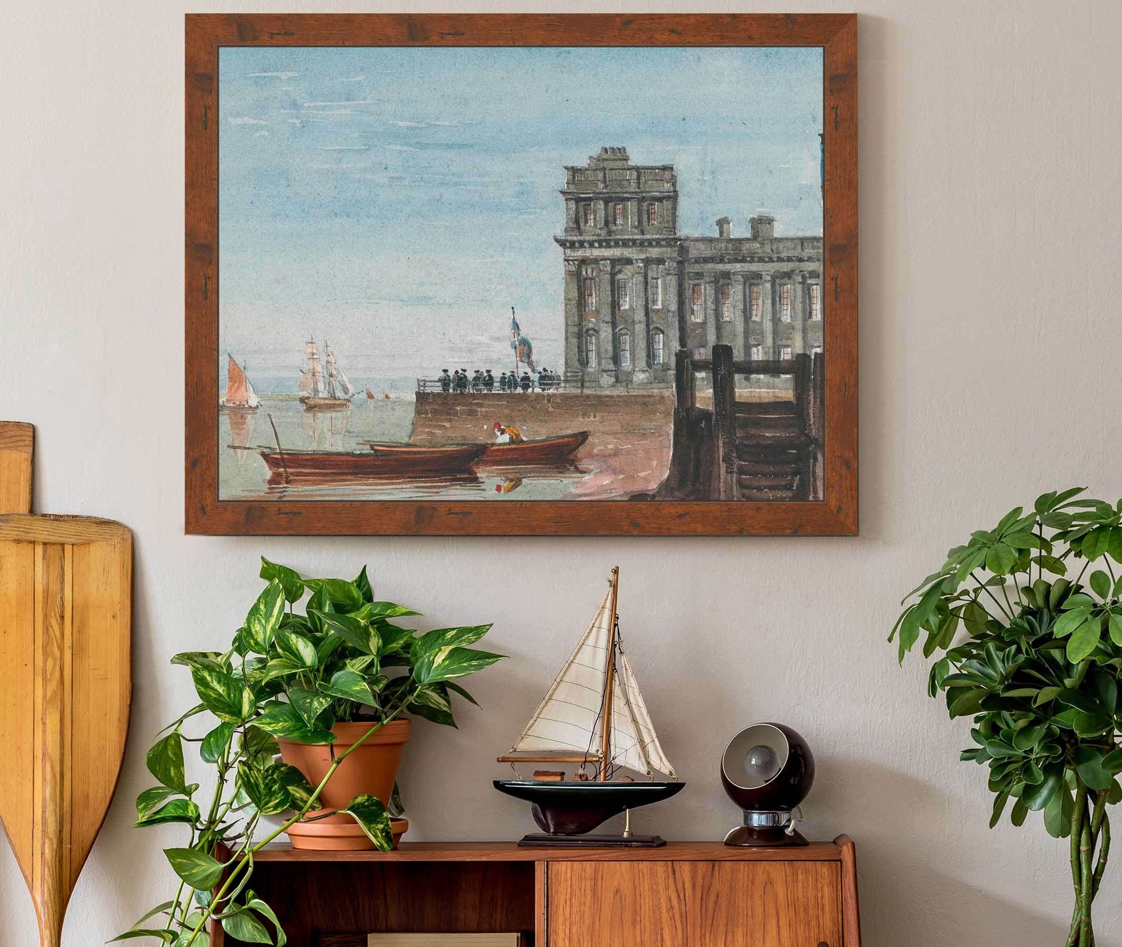 The Old Customs House Greenwich by David Cox - Image 3
