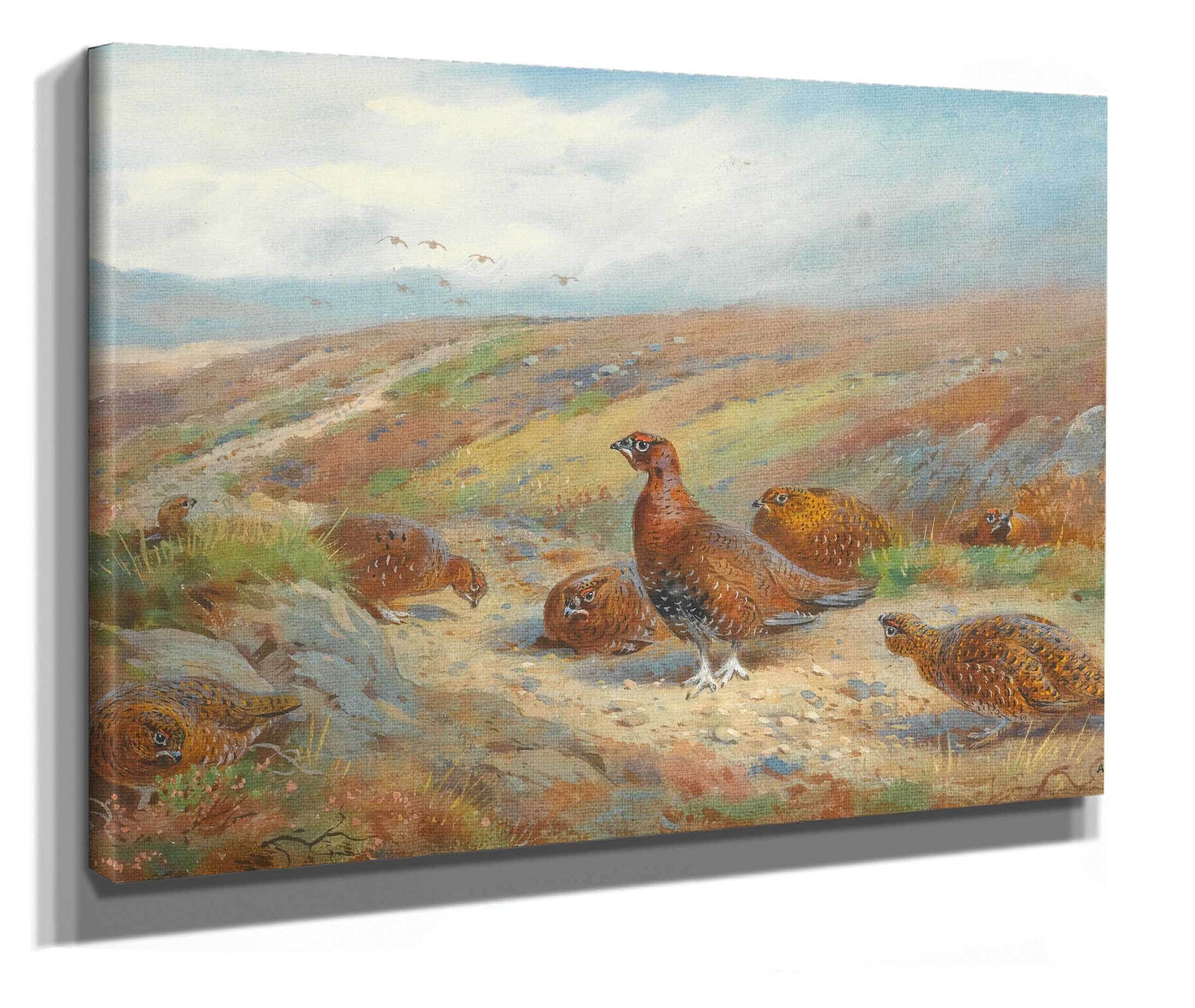 The Old Drove Road by Archibald Thorburn - Image 2