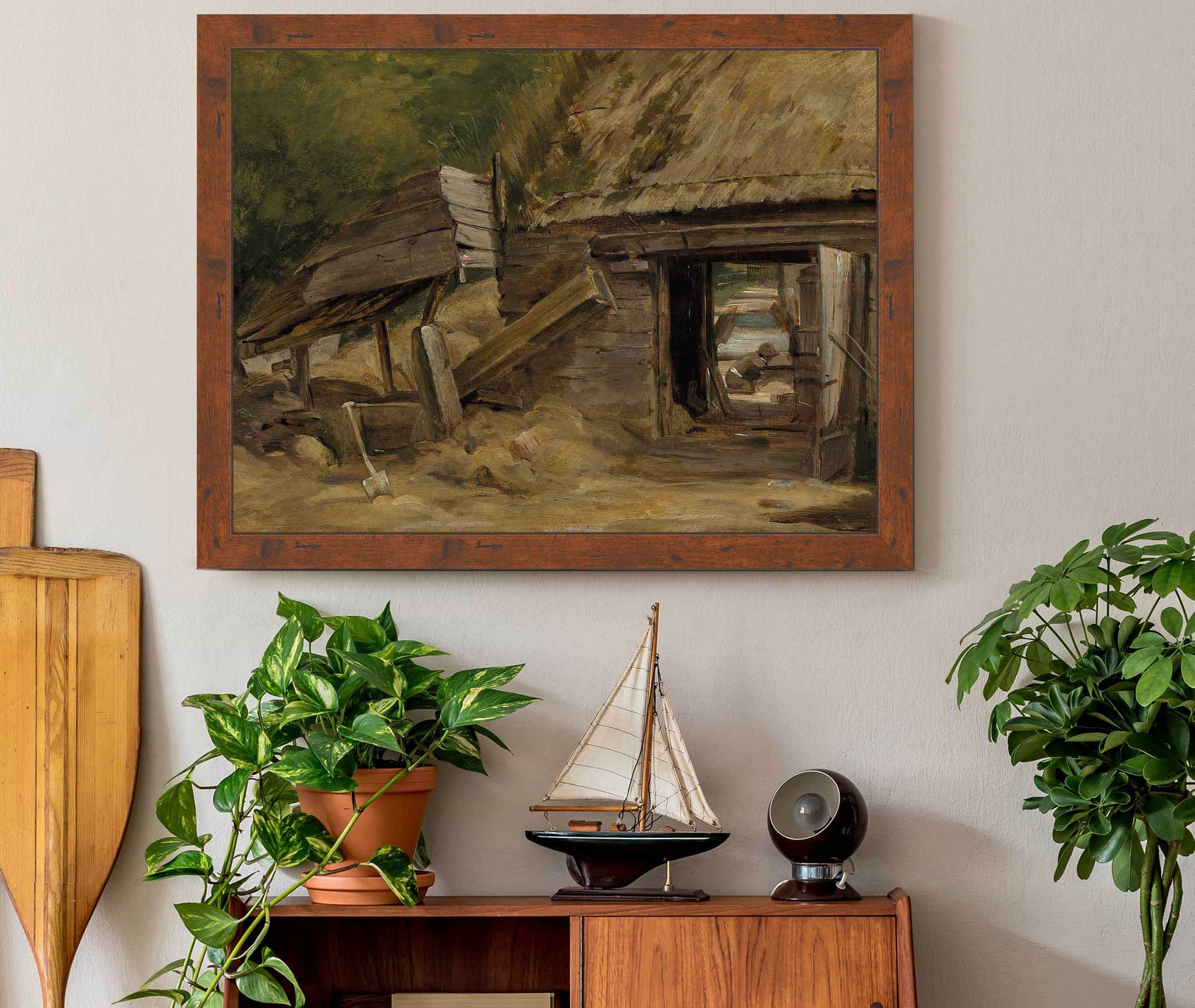 The Old Mill Shed Dedham by John Constable - Image 3