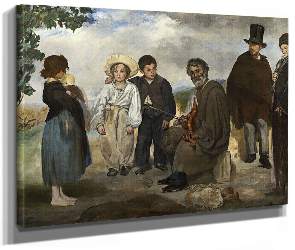 The Old Musician By Edouard Manet