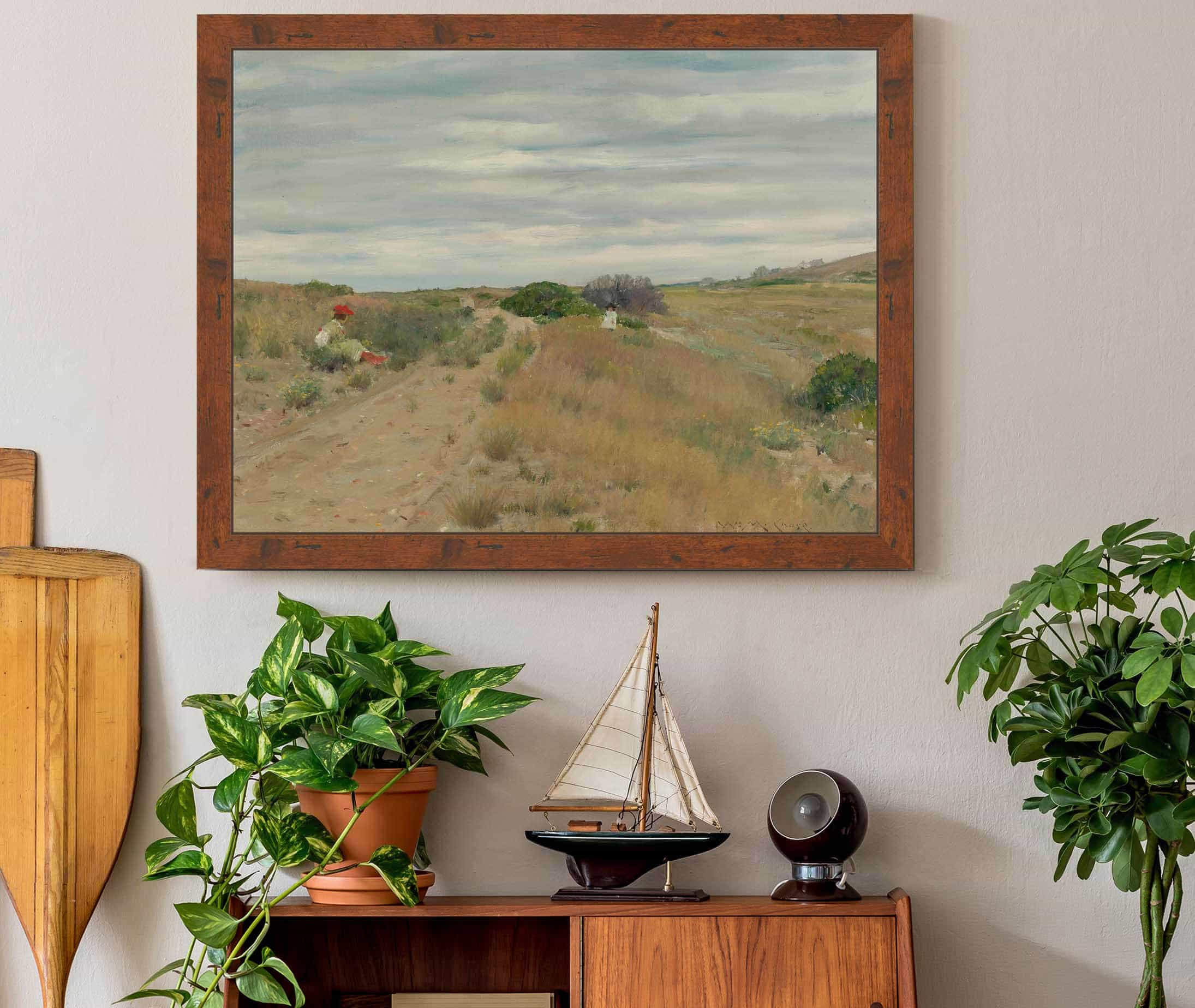 The Old Sand Road by William Merritt Chase - Image 3