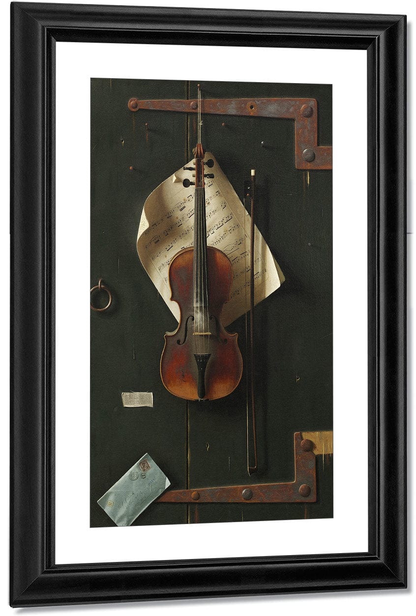 The Old Violin By William Michael Harnett - Image 3