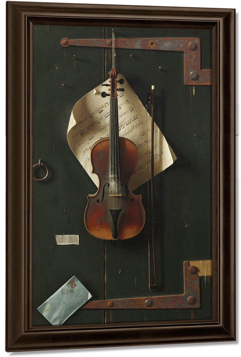 The Old Violin By William Michael Harnett - Image 5