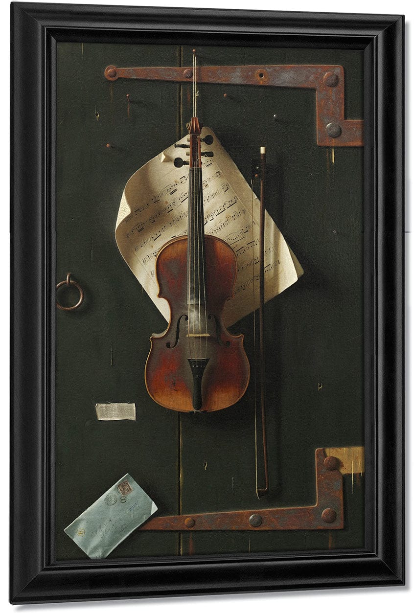 The Old Violin By William Michael Harnett - Image 7