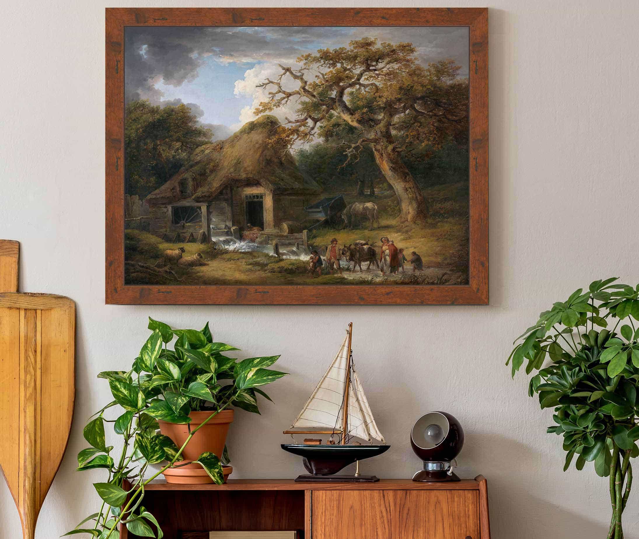 The Old Water Mill by George Morland - Image 3