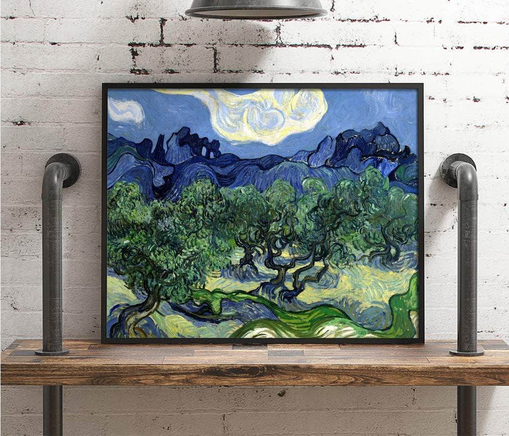 The Olive Trees Painting Vincent Van Gogh Canvas Art - Image 4
