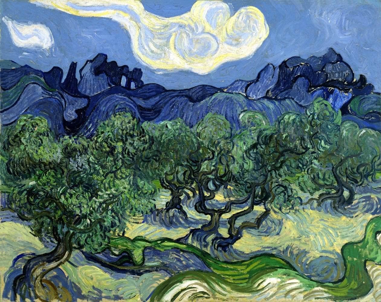 The Olive Trees Painting Vincent Van Gogh Canvas Art - Image 5