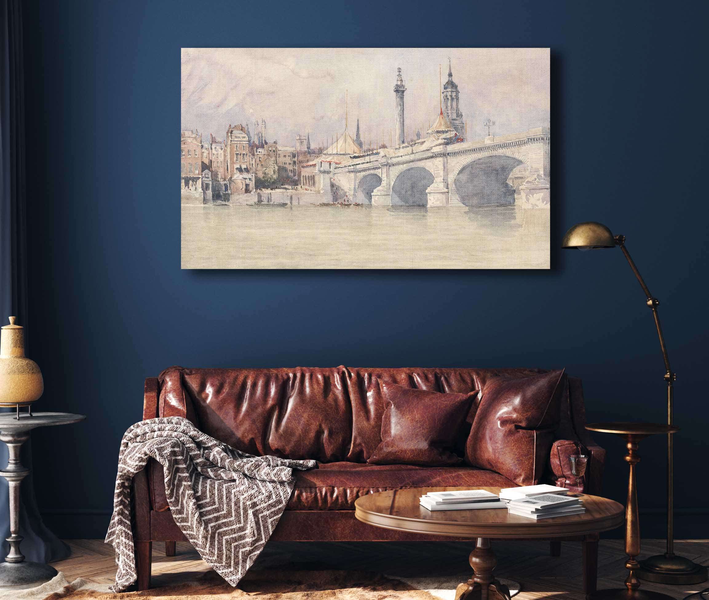 The Opening Of The New London Bridge by David Cox - Image 4