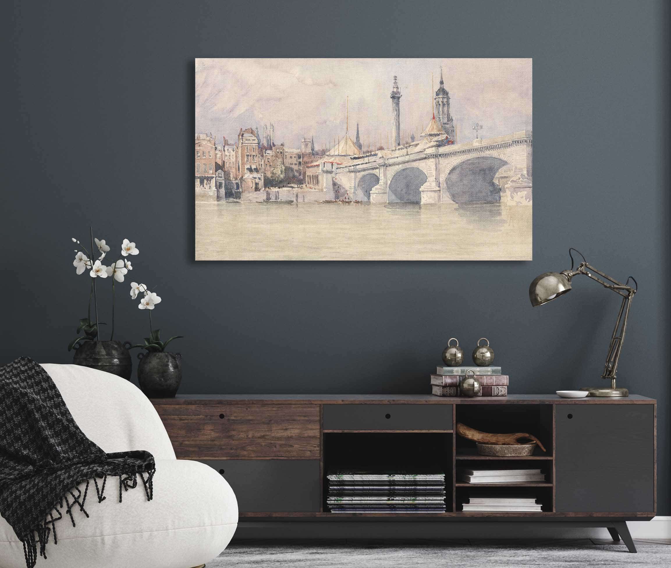The Opening Of The New London Bridge by David Cox - Image 5