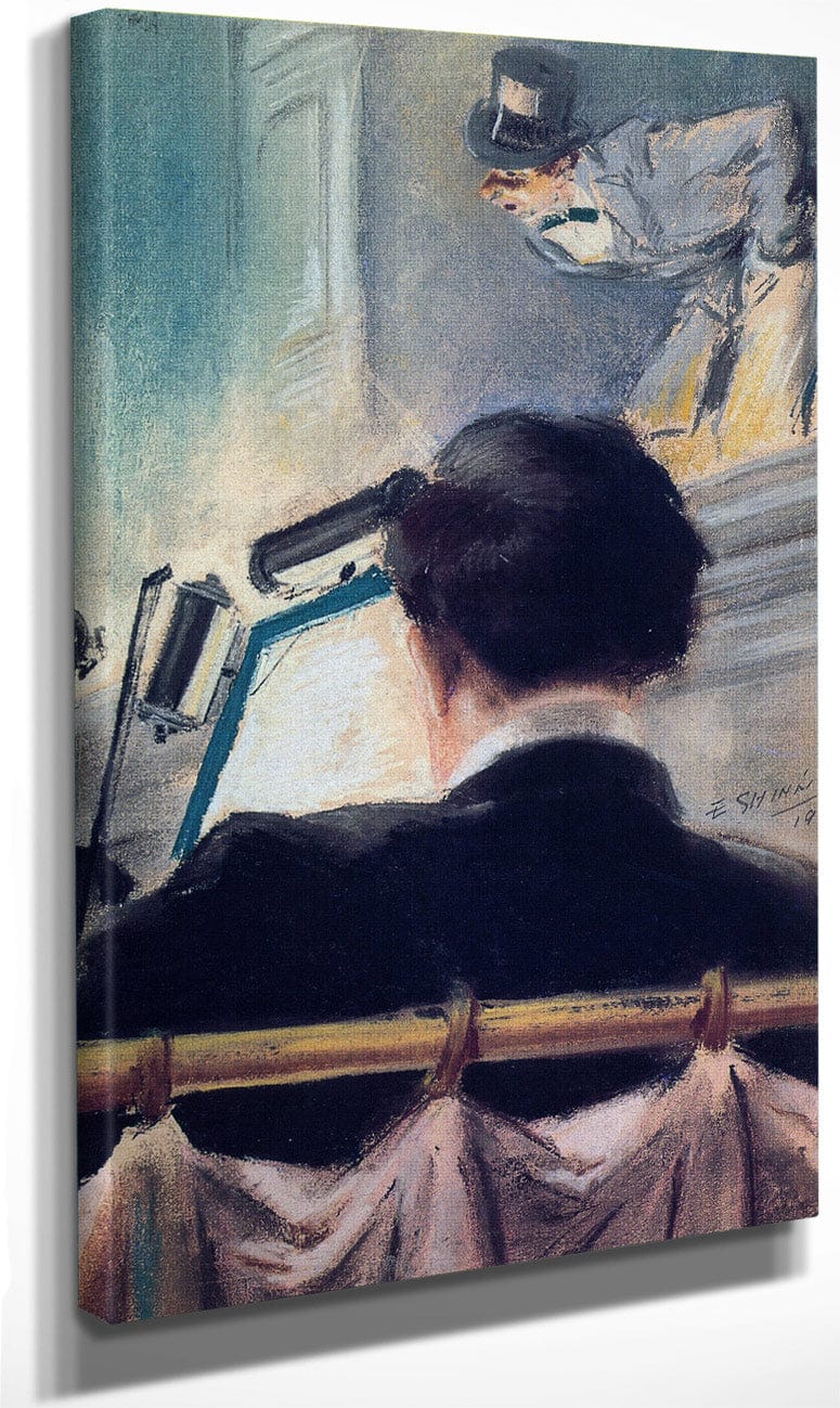 The Orchestra Pit 1907 By Everett Shinn