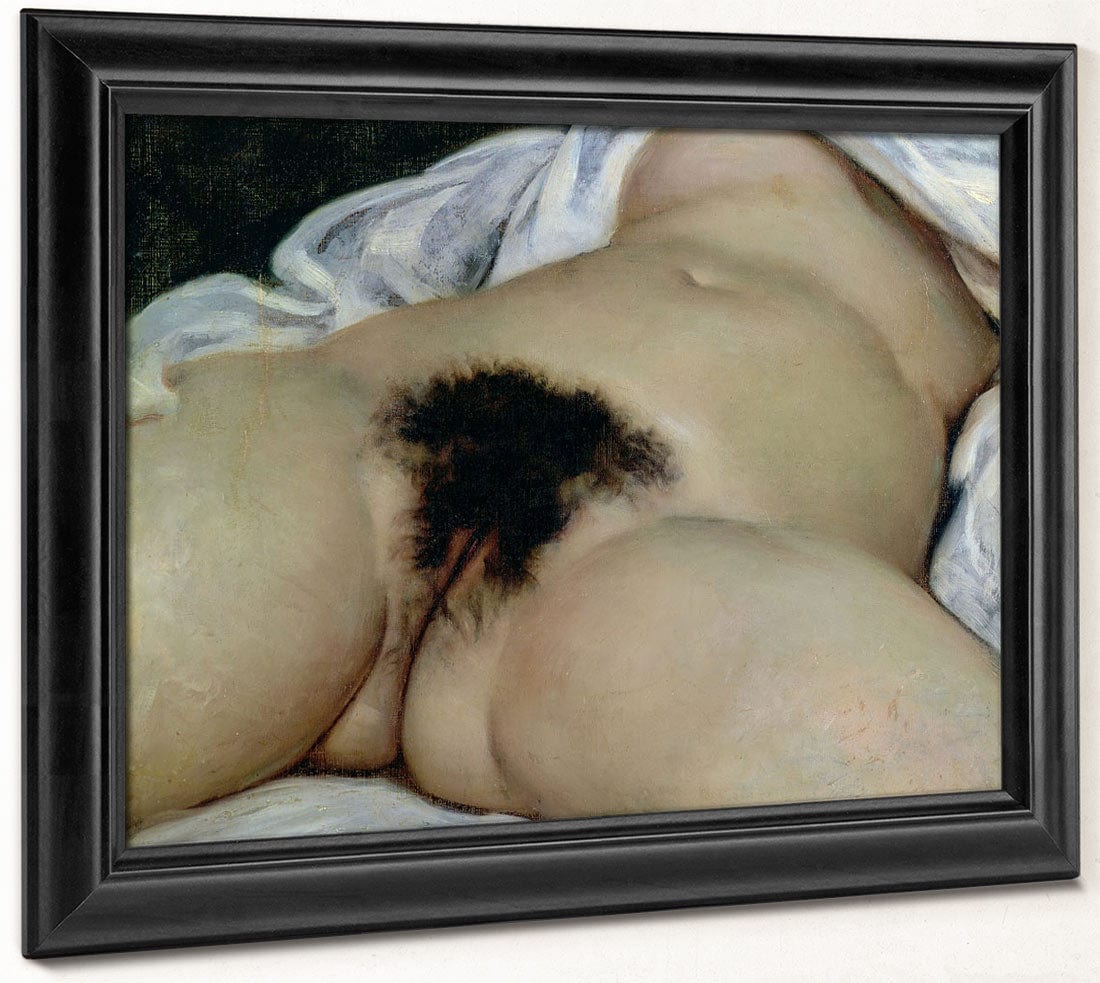 The Origin Of The World By Jean Desire Gustave Courbet - Image 8