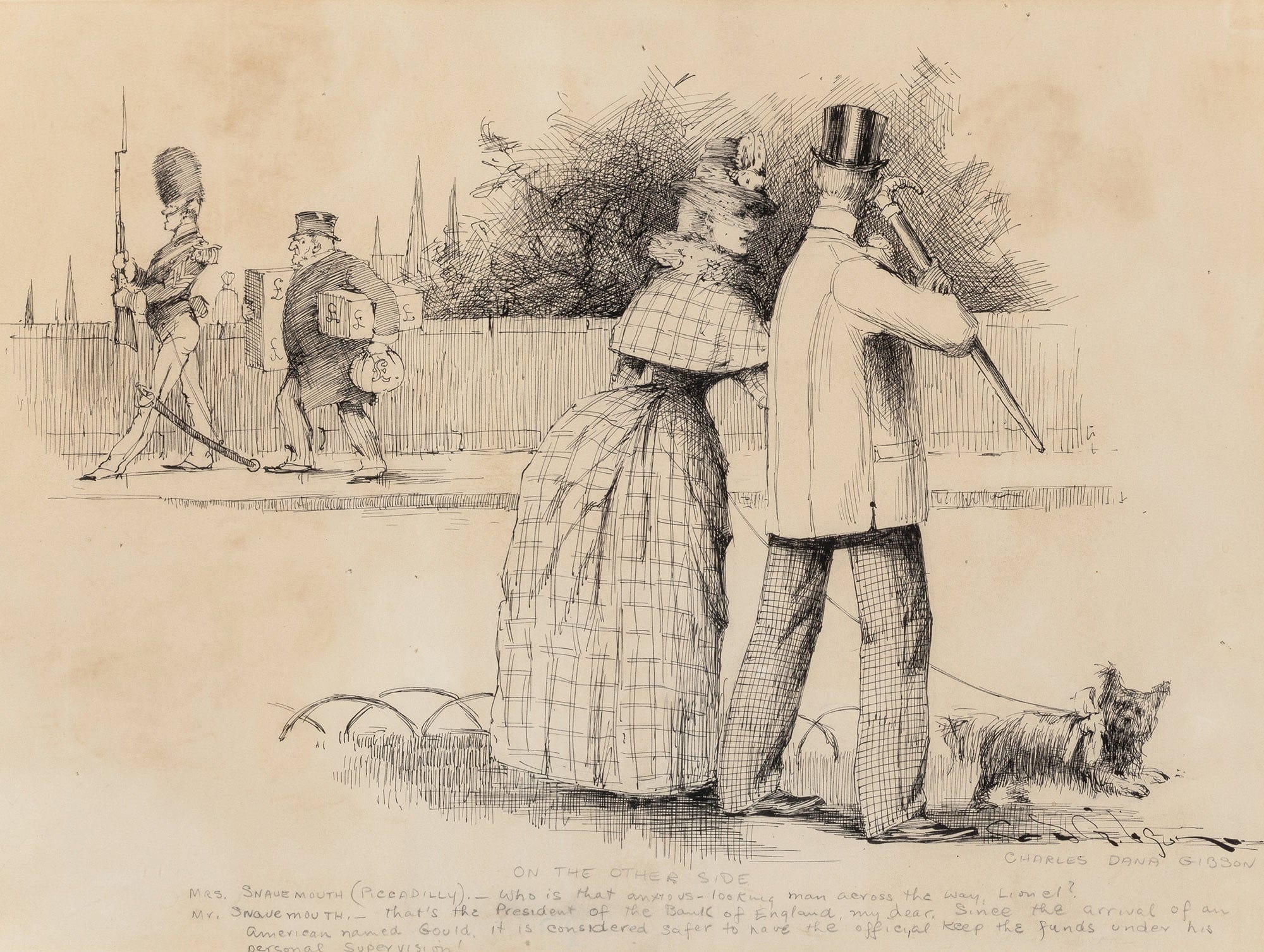 The Other Side by Charles Dana Gibson