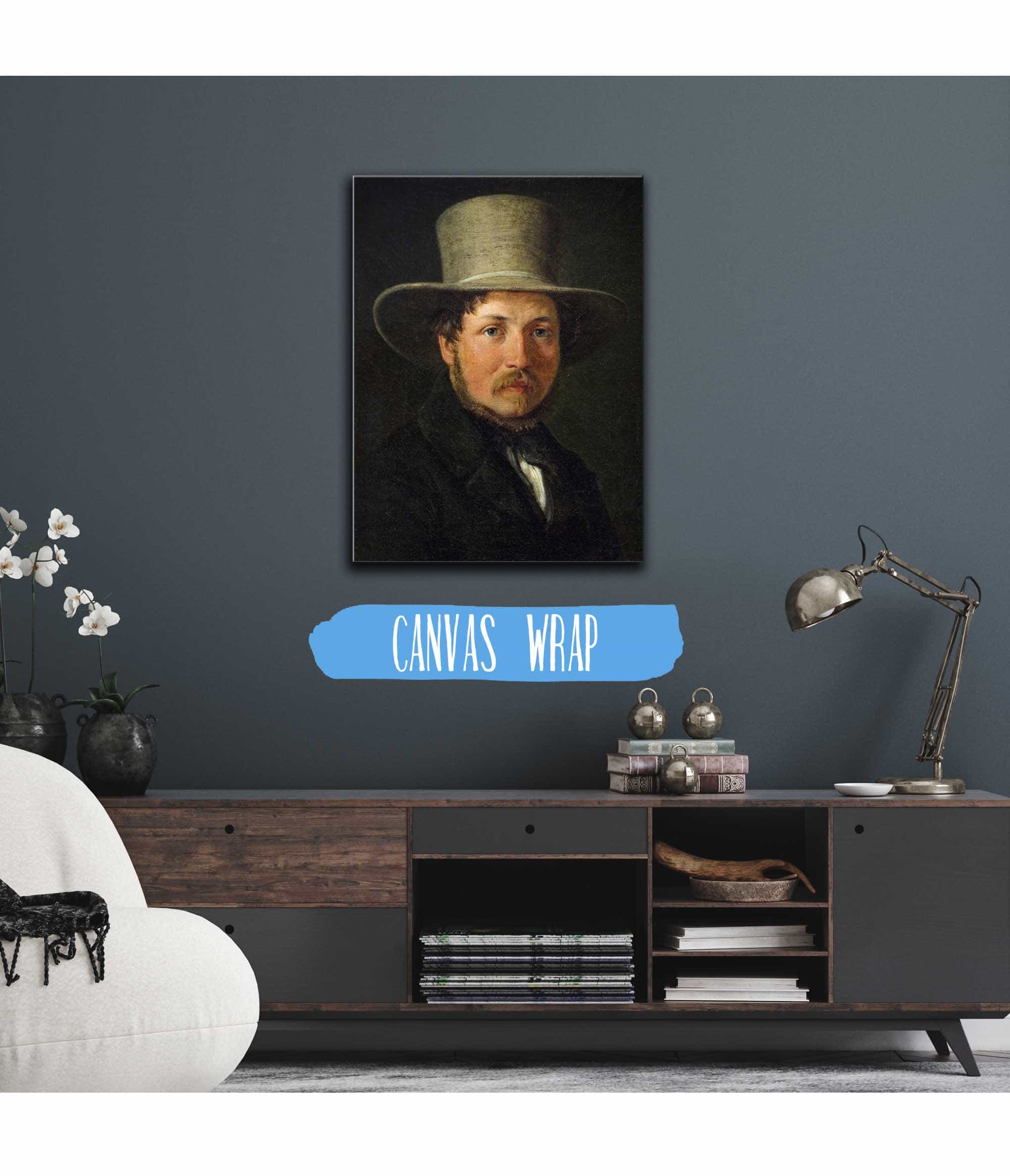 The Painter Christen Kobke by Wilhelm Marstrand - Image 3