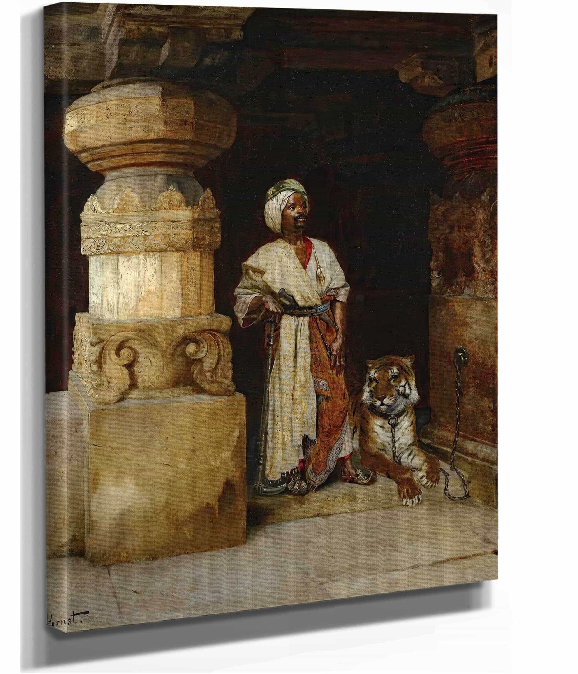 The Palace Guard by Rudolf Ernst - Image 3