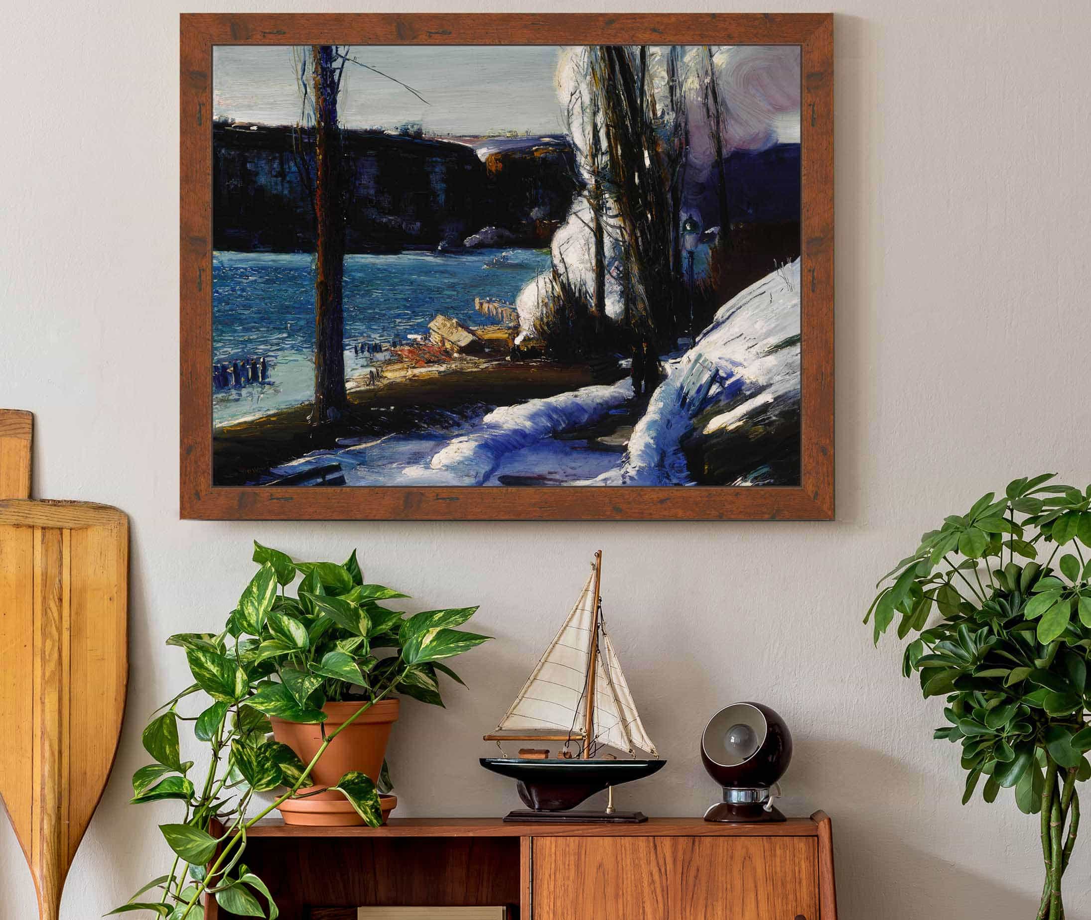 The Palisades by George Wesley Bellows - Image 3