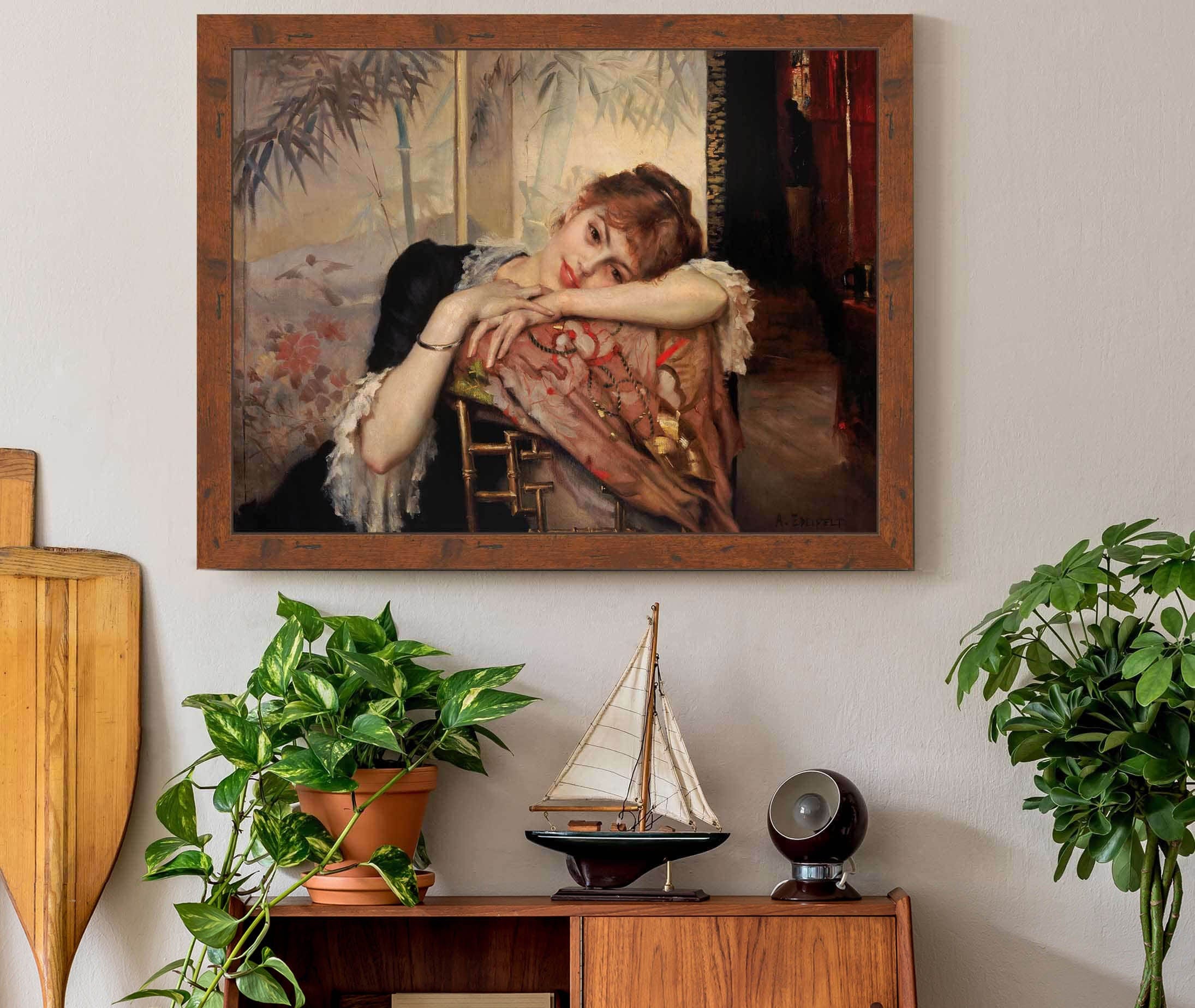 The Parisienne Virginie by Albert Edelfelt - Image 3