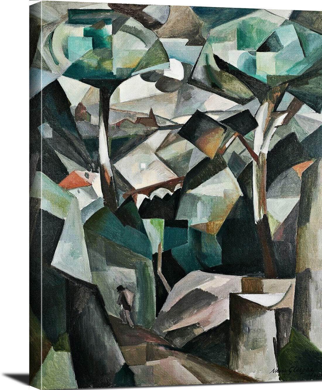 The Path, Landscape In Meudon Painting Albert Gleizes Canvas Art - Image 3