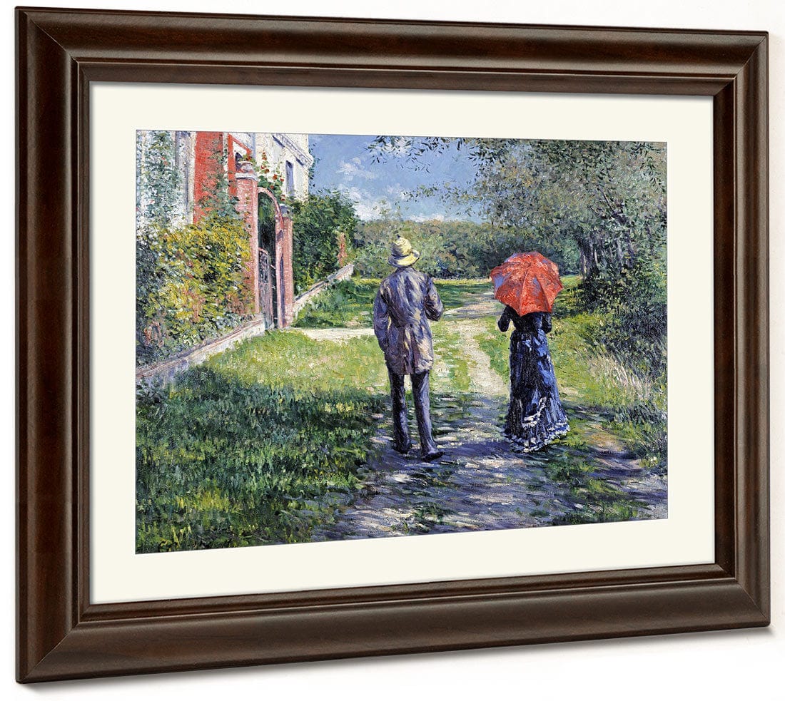 The Path Uphill By Gustave Caillebotte - Image 5