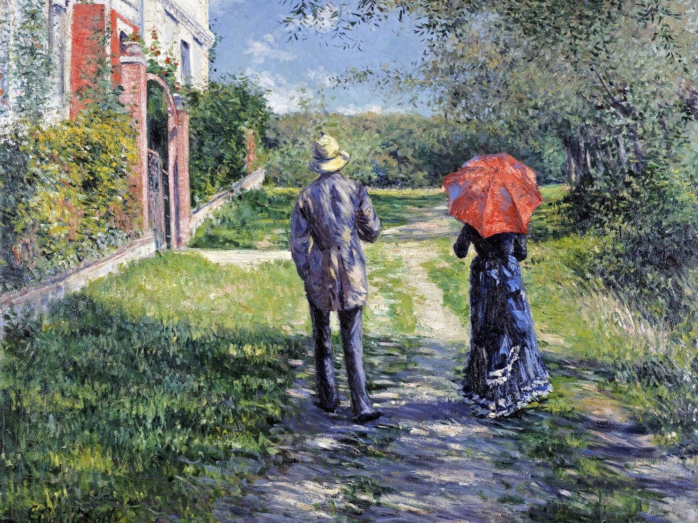 The Path Uphill By Gustave Caillebotte - Image 7